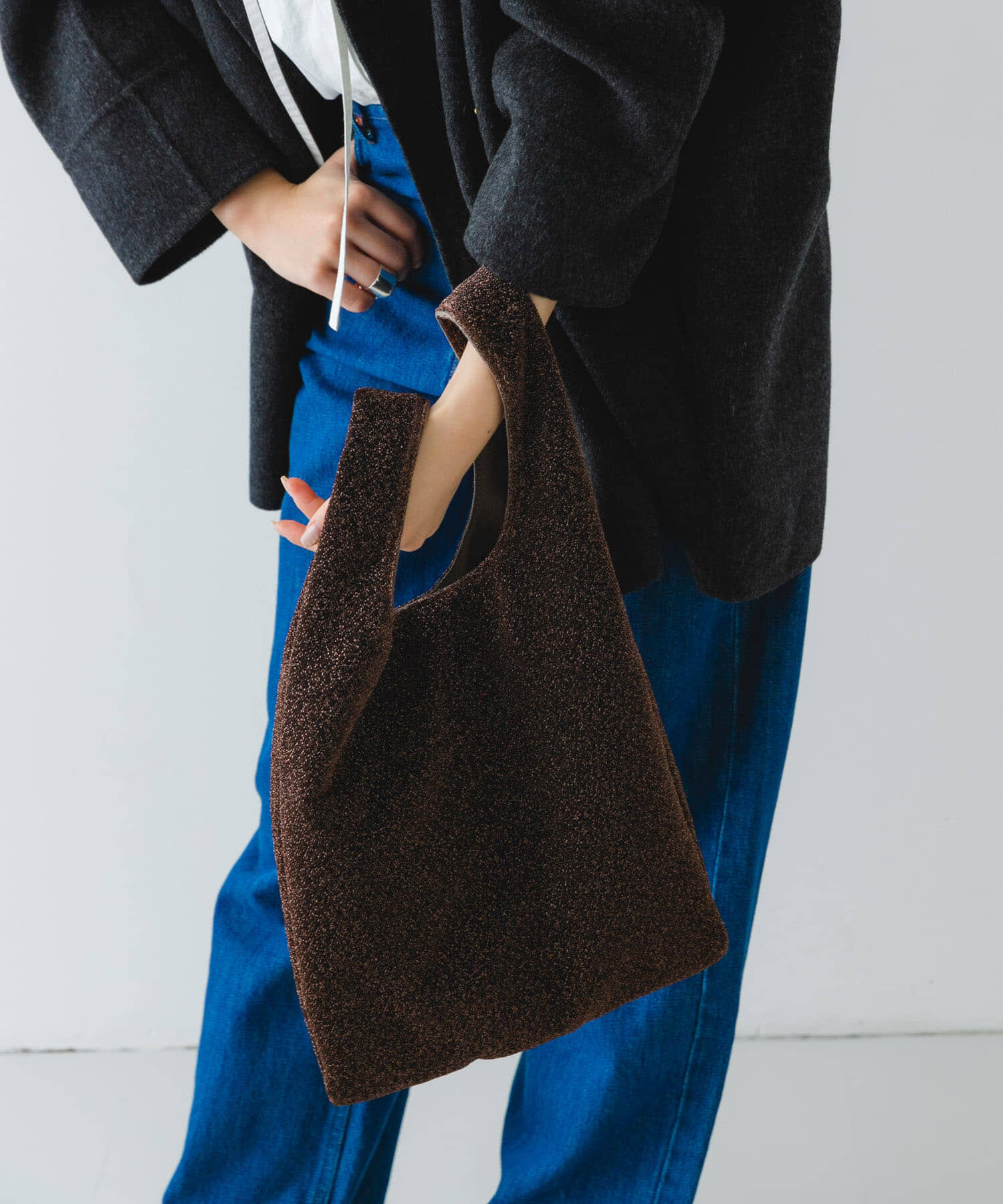 RODE SKO「グリッターラメショッパー」|トートバッグ|