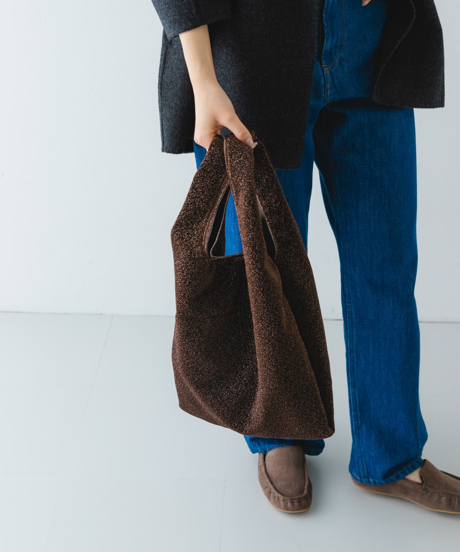 RODE SKO「グリッターラメショッパー」|トートバッグ|