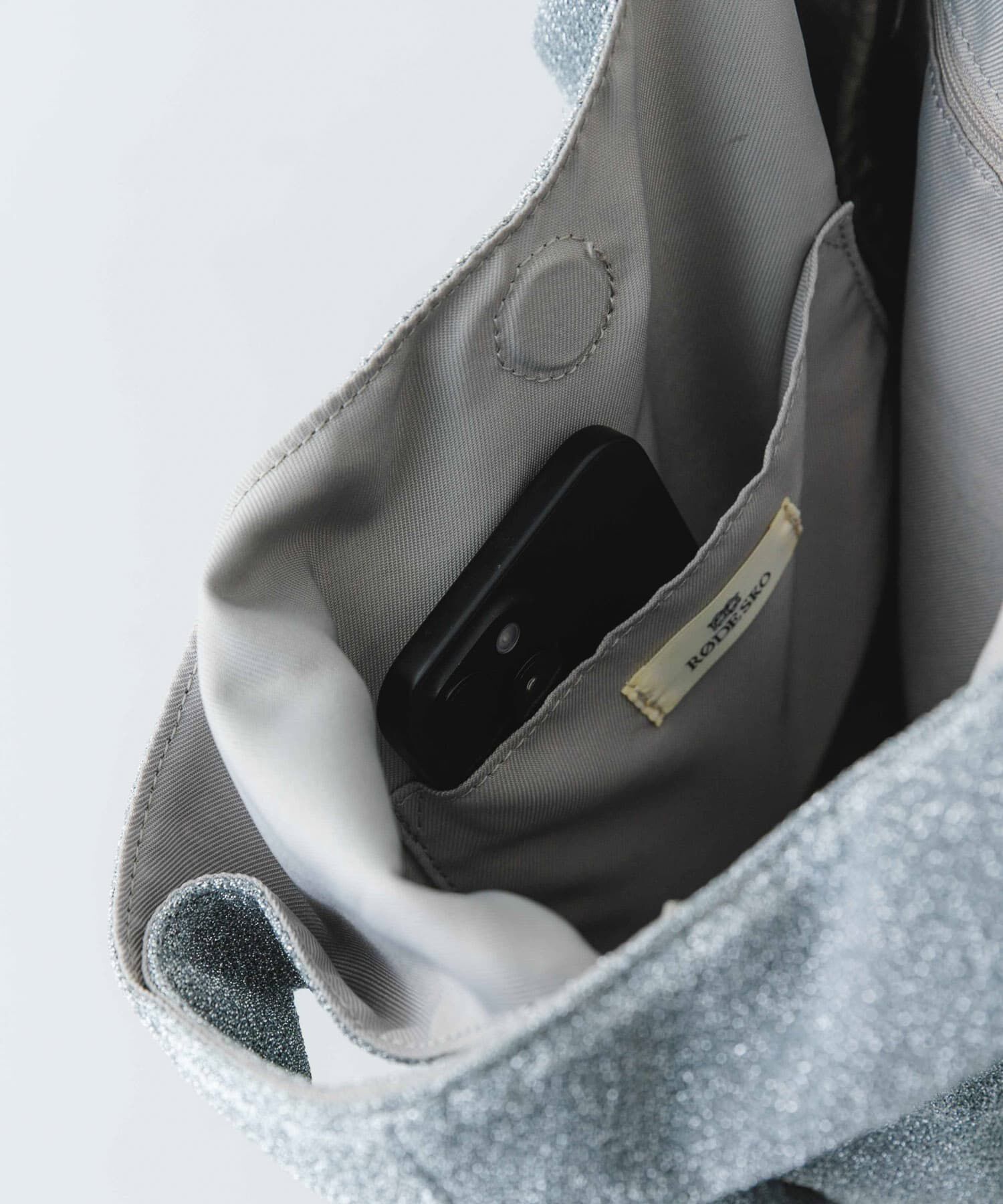 RODE SKO「グリッターラメショッパー」|トートバッグ|