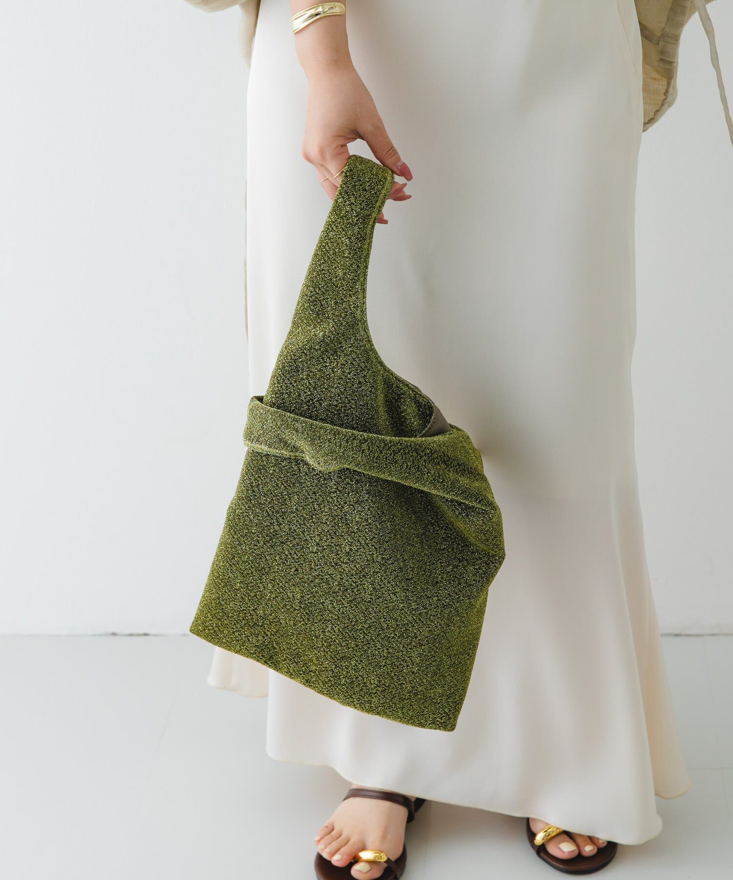 RODE SKO「グリッターラメショッパー」|トートバッグ|