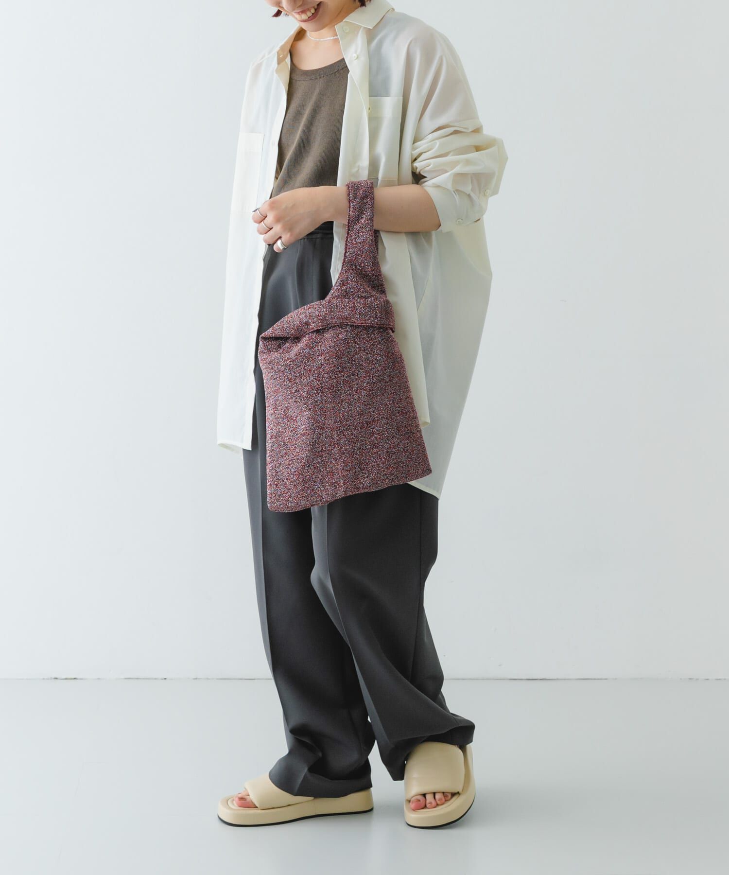 RODE SKO「グリッターラメショッパー」|トートバッグ|