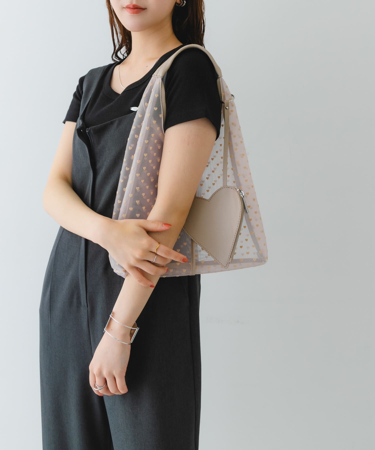 RODE SKO「ハートシアーサンカクハンドバッグ」|ハンドバッグ|