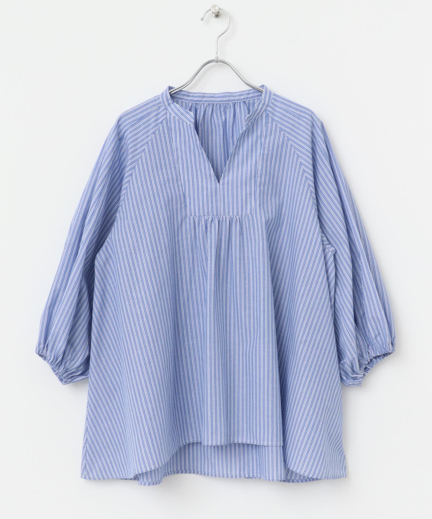 URBAN RESEARCH ROSSO「『UR TECH』F by ROSSO　イージーリネンボリュームブラウス」|シャツ・ブラウス|