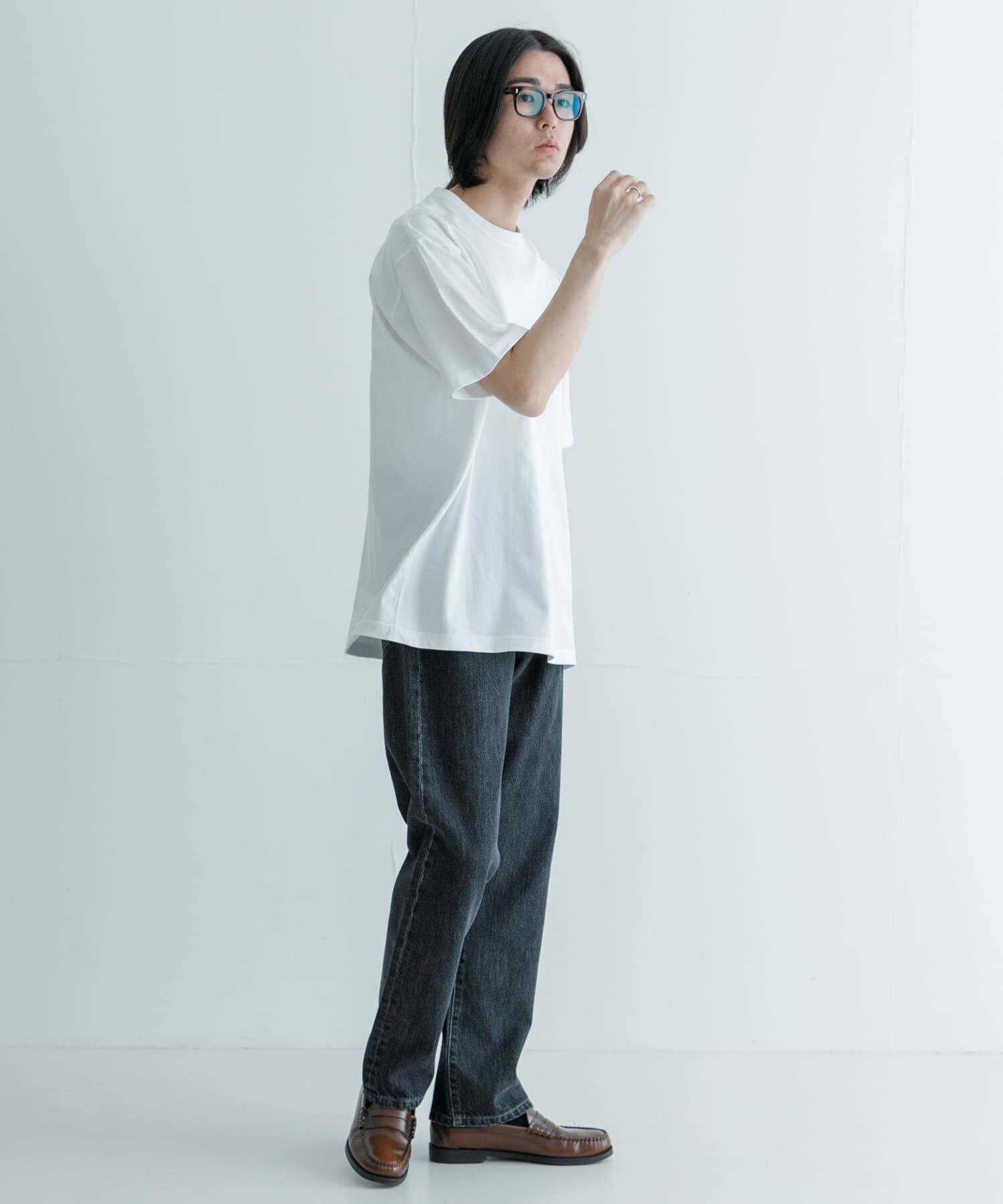 URBAN RESEARCH「new basic 13.5oz REG STRAIGHT PANTS」|デニム|