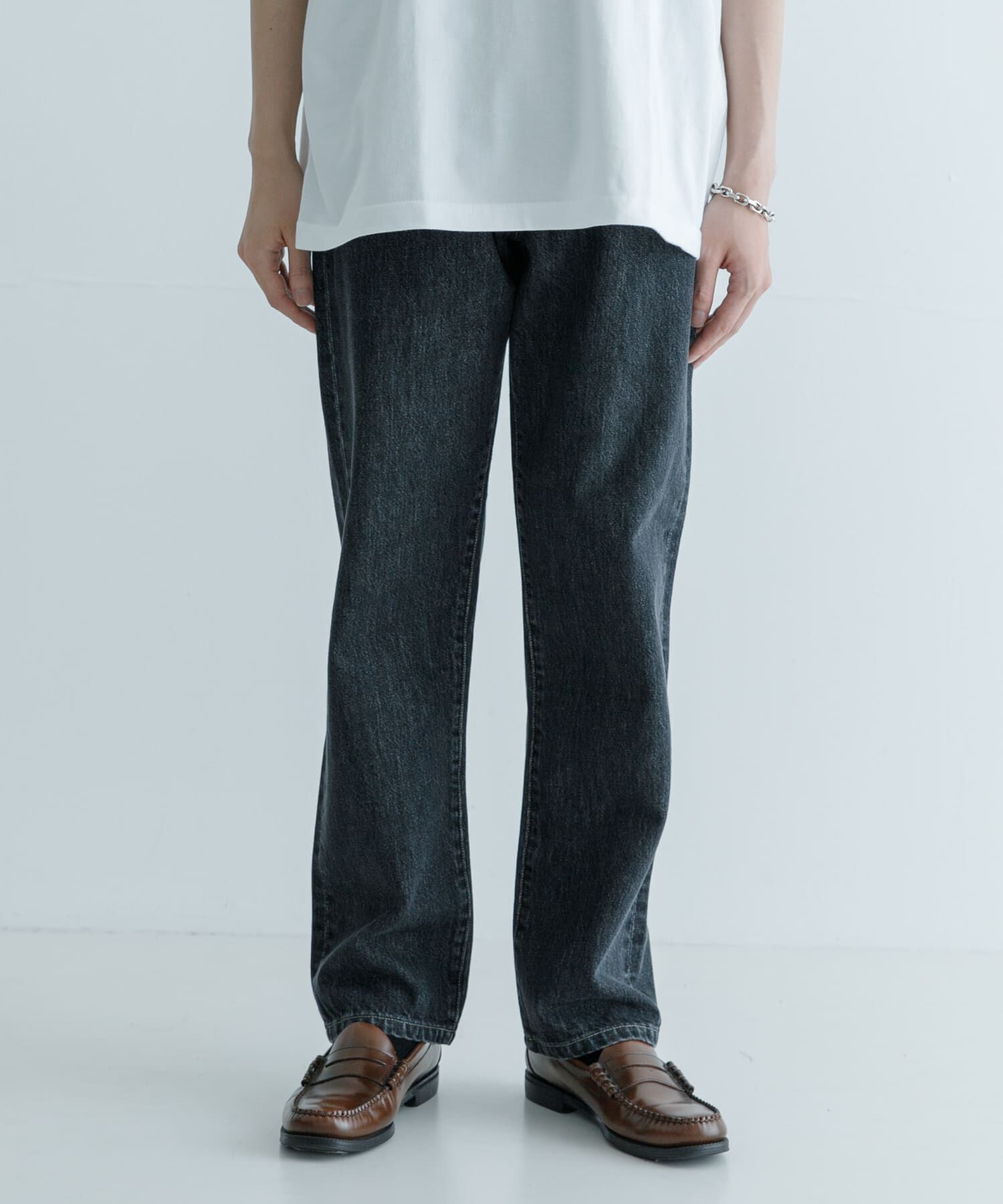 URBAN RESEARCH「new basic 13.5oz REG STRAIGHT PANTS」|デニム|