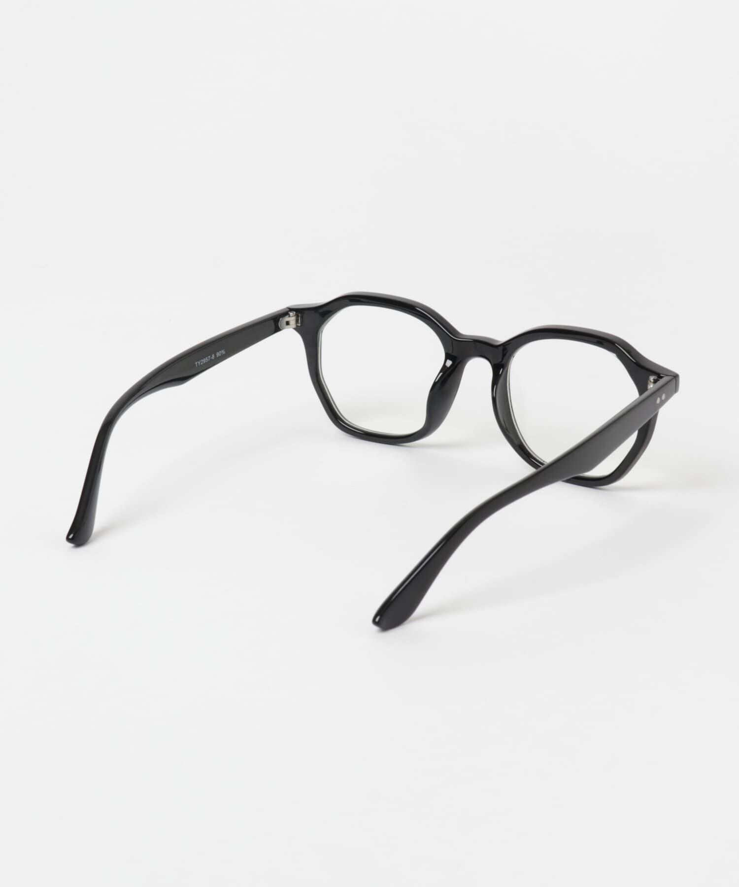 SMELLY「オクタゴンフレームダテメガネ」|メガネ|