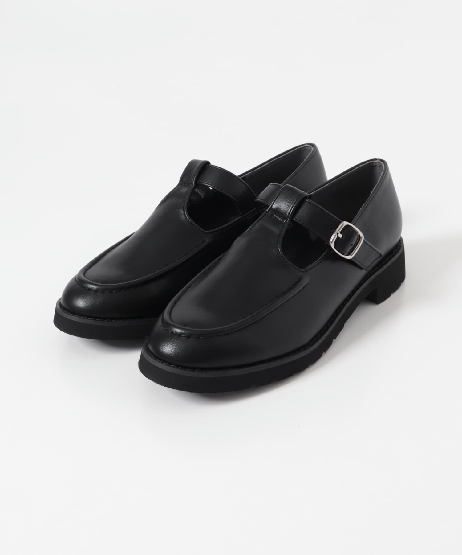 URBAN RESEARCH DOORS「Tストラップローファー」|ローファー|