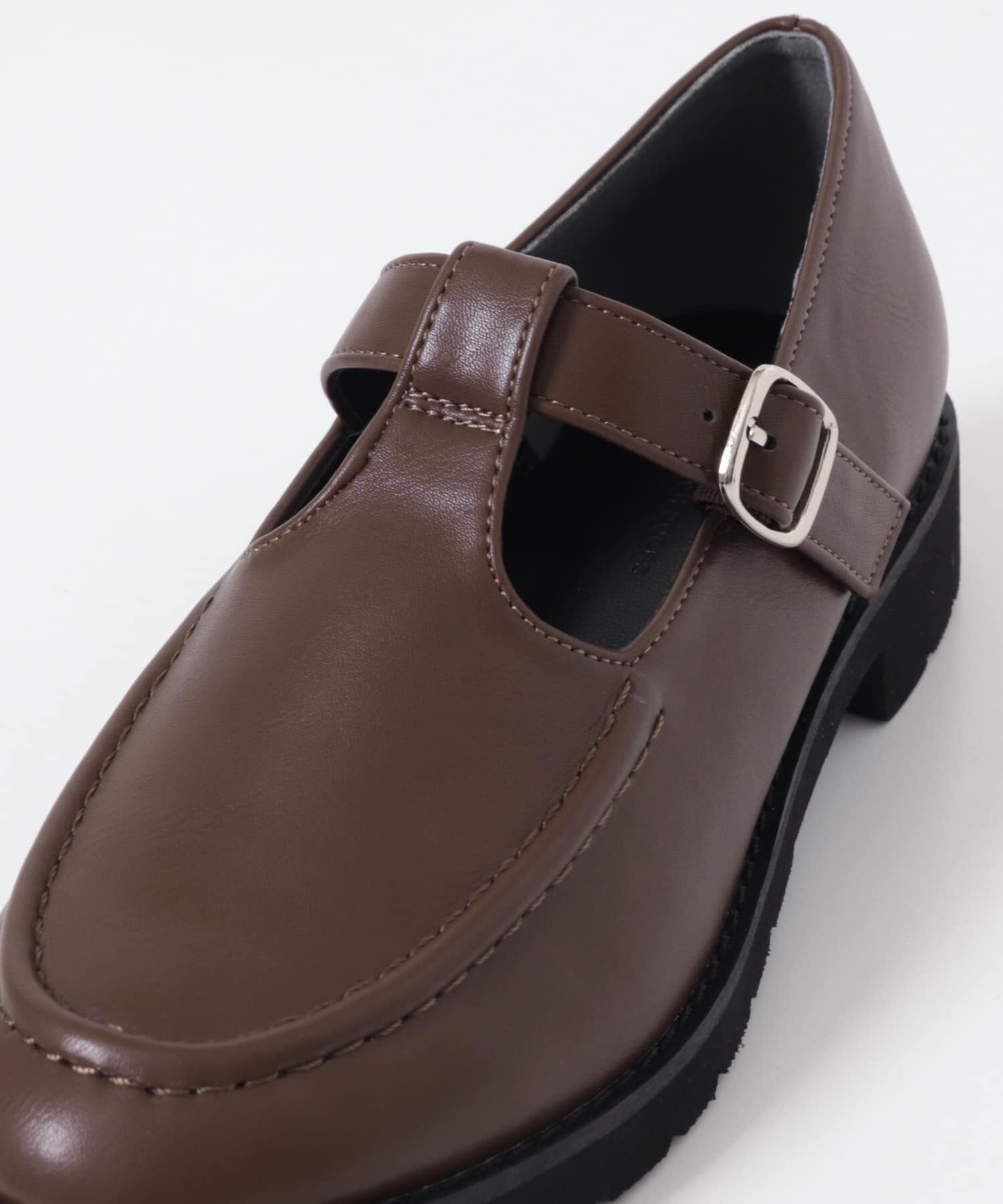 URBAN RESEARCH DOORS「Tストラップローファー」|ローファー|