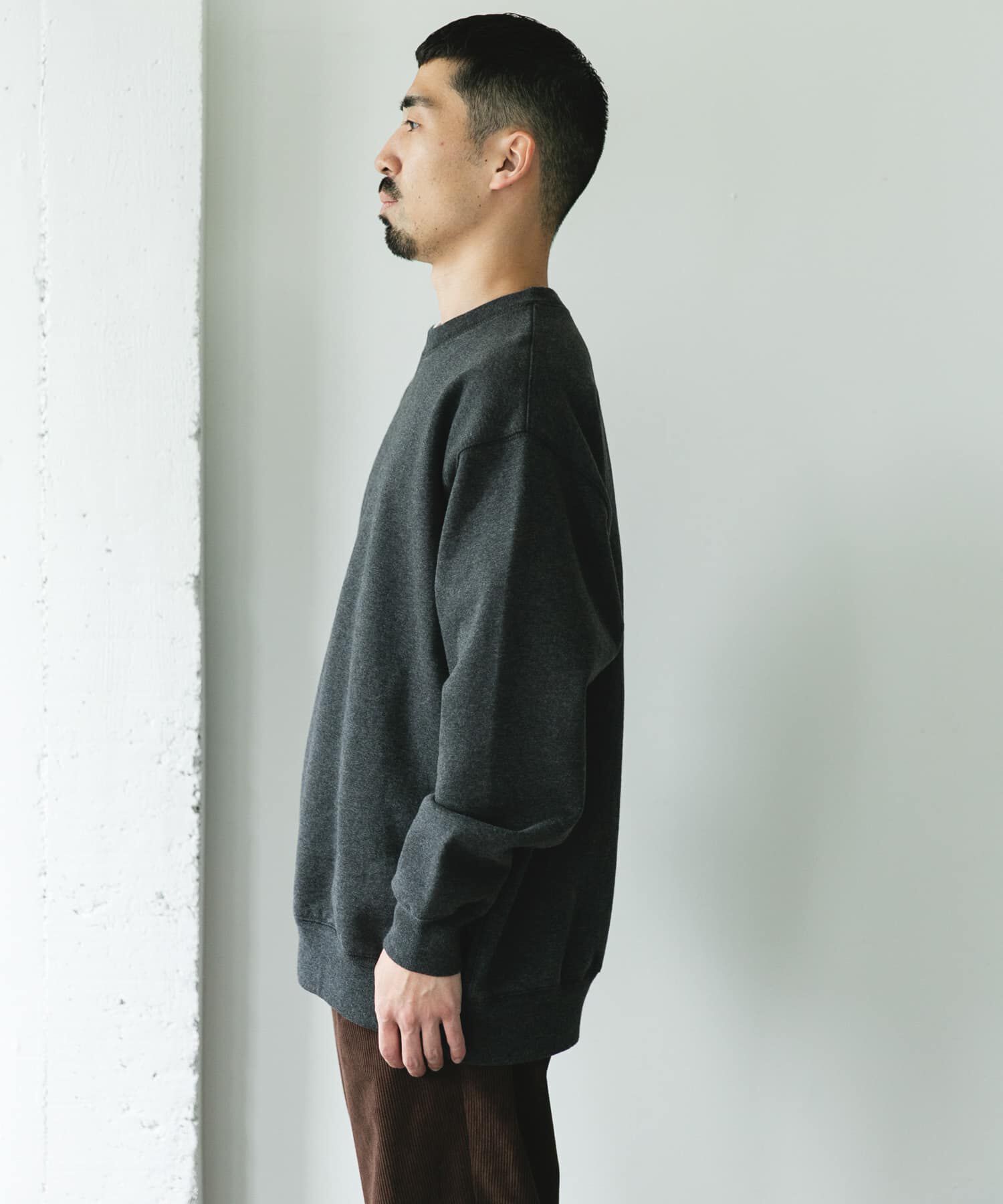 URBAN RESEARCH DOORS「裏起毛クルーネックスウェット」|スウェット・ジャージ|