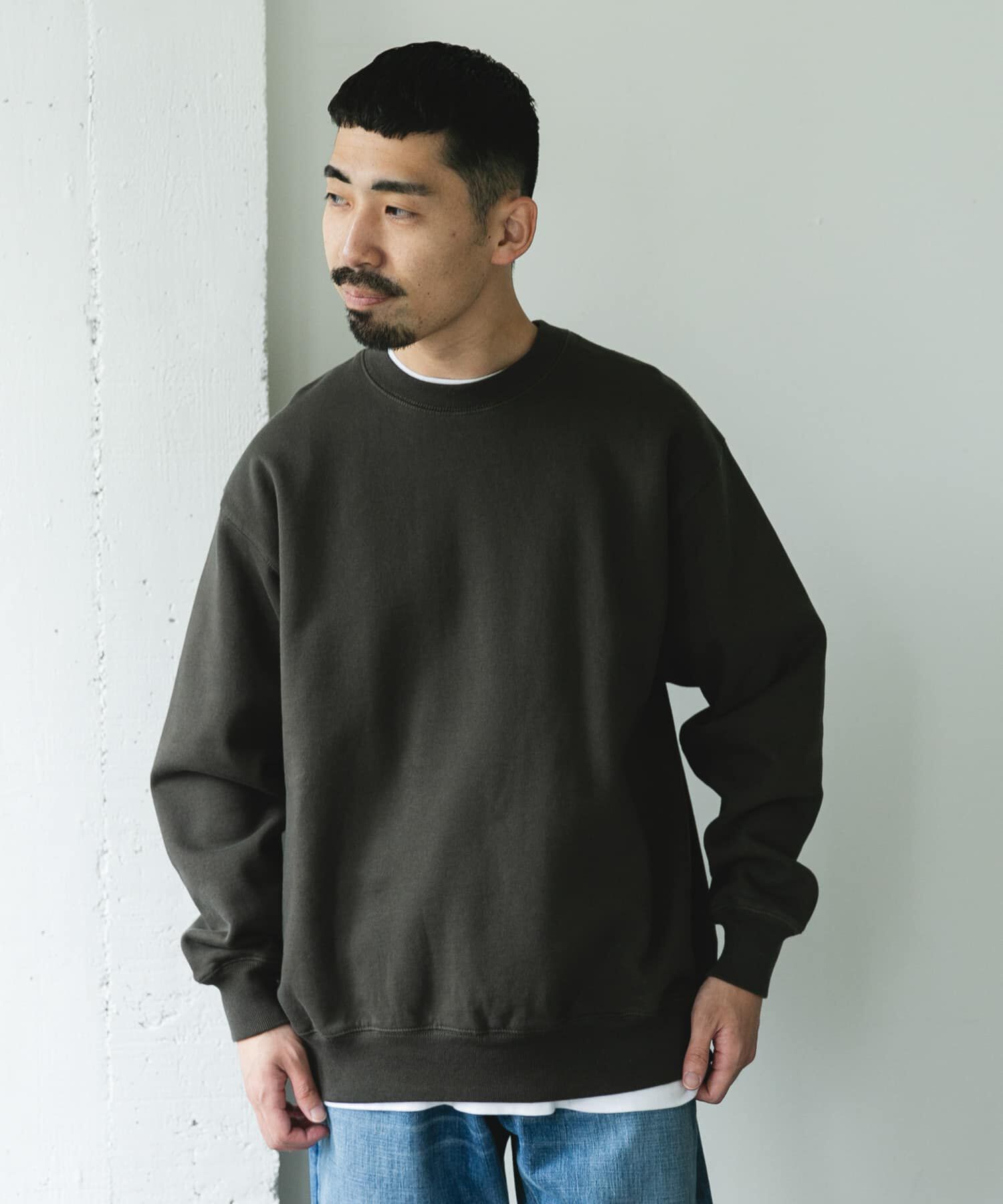 URBAN RESEARCH DOORS「裏起毛クルーネックスウェット」|スウェット・ジャージ|