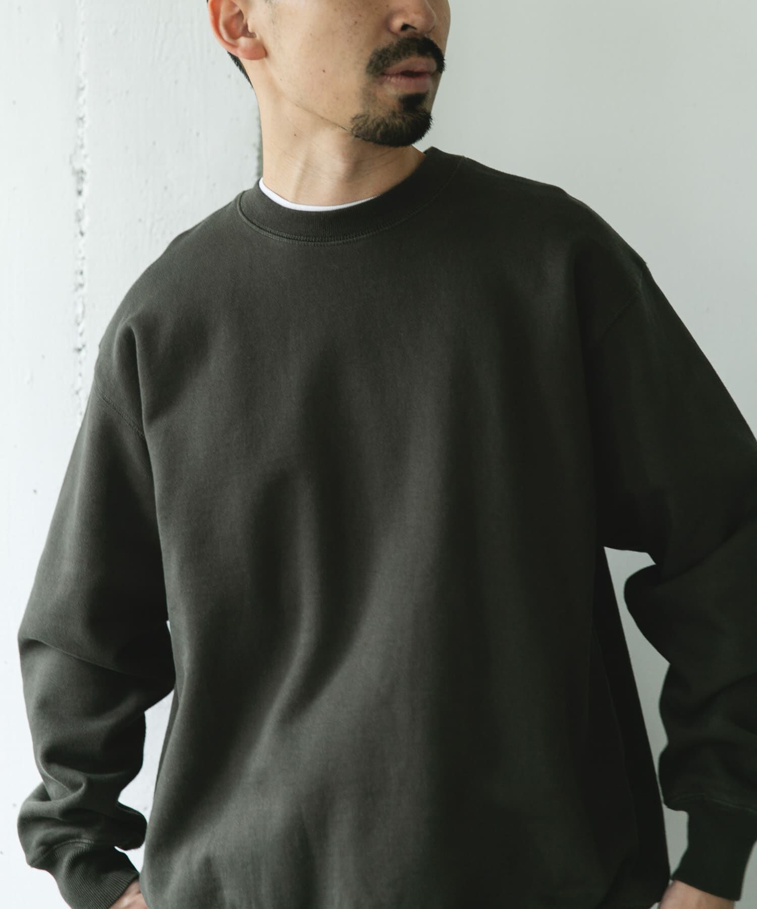 URBAN RESEARCH DOORS「裏起毛クルーネックスウェット」|スウェット・ジャージ|