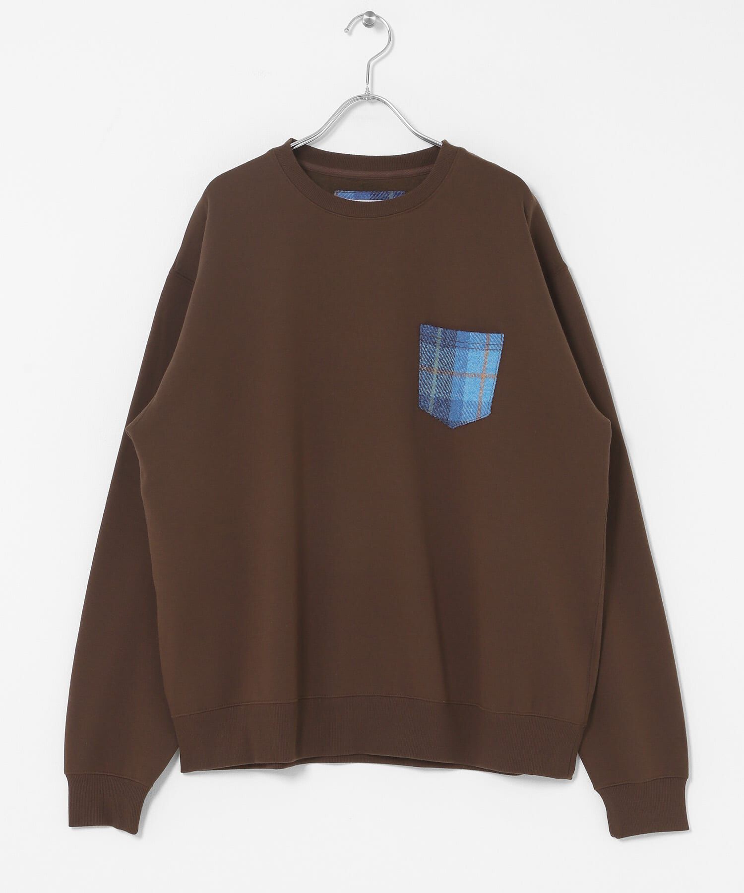 Sonny Label 「HARRIS TWEEDポケットスウェットプルオーバー」|スウェット・ジャージ|