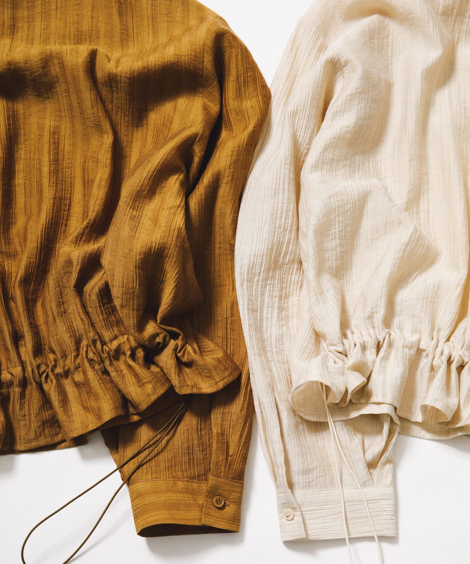 LAATO「drawstring shirts」|シャツ・ブラウス|