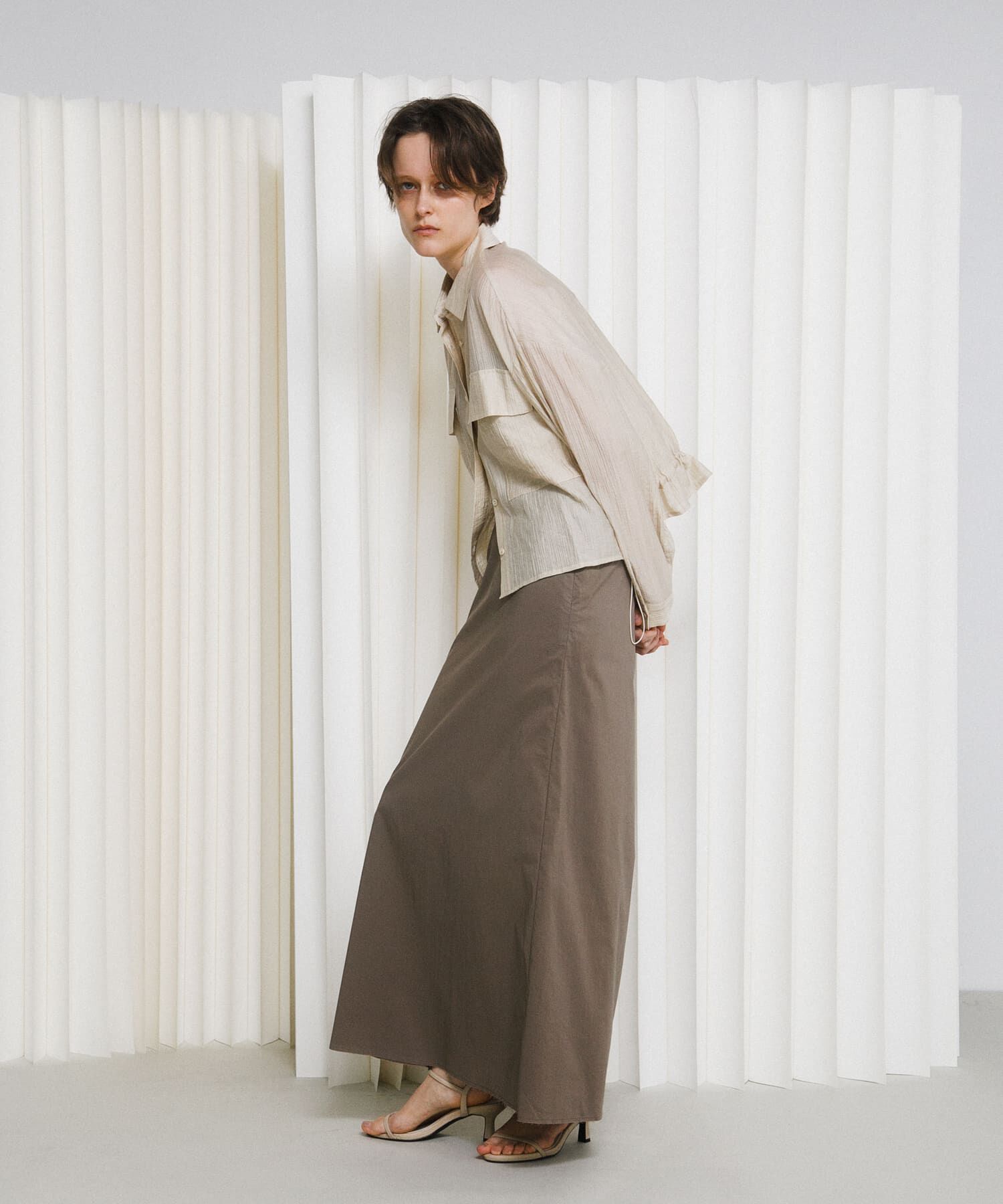 LAATO「drawstring shirts」|シャツ・ブラウス|