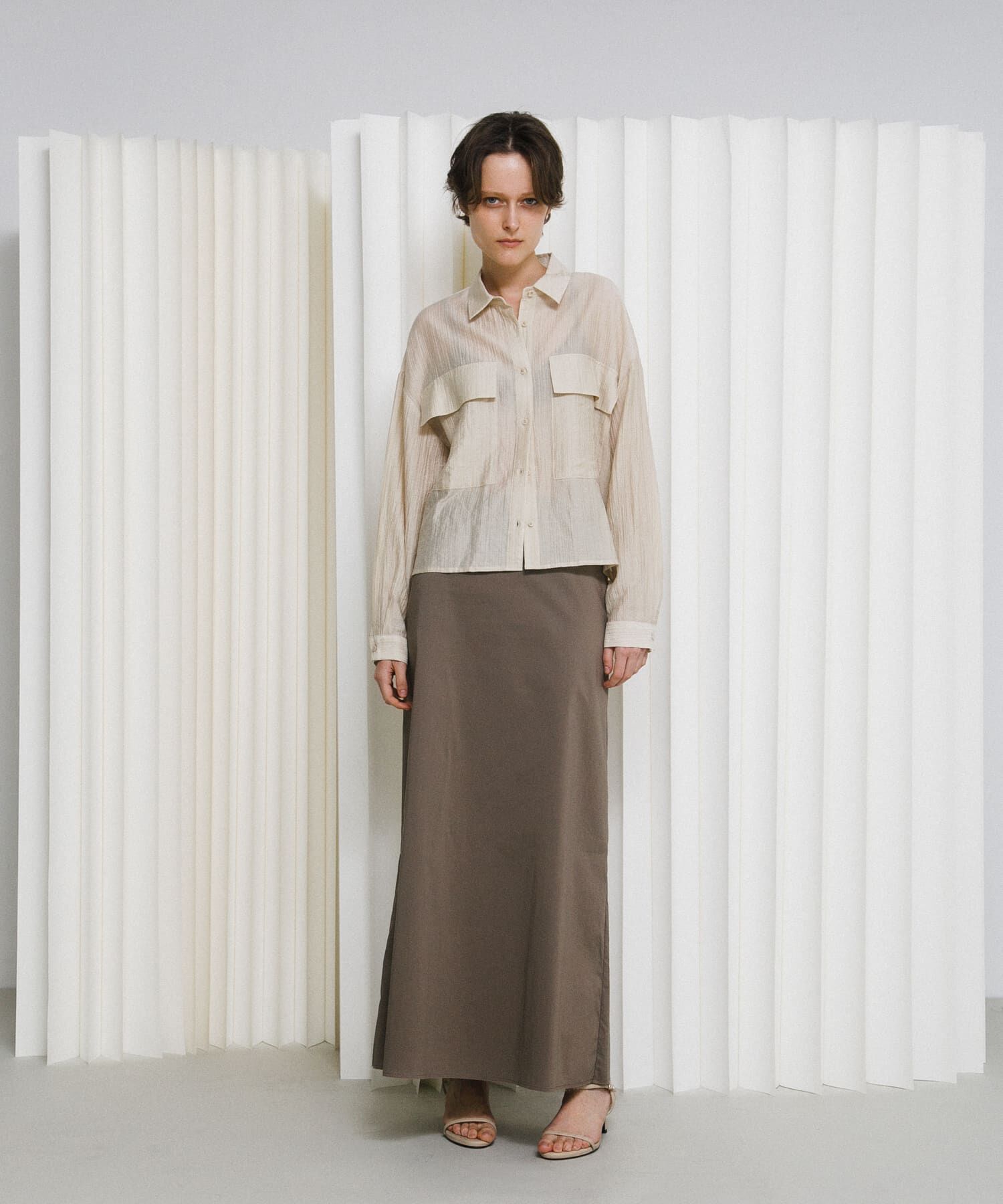 LAATO「drawstring shirts」|シャツ・ブラウス|