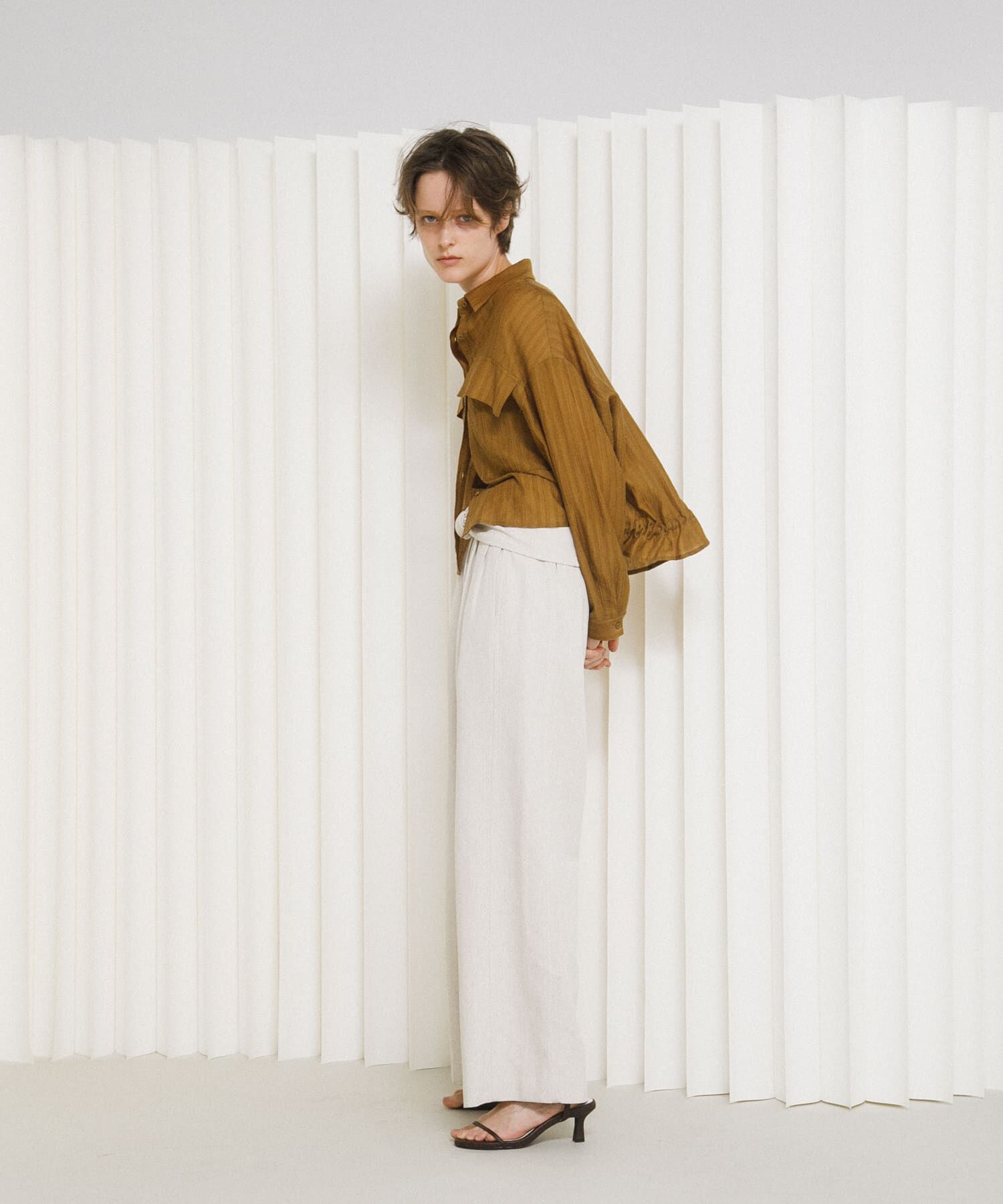 LAATO「drawstring shirts」|シャツ・ブラウス|