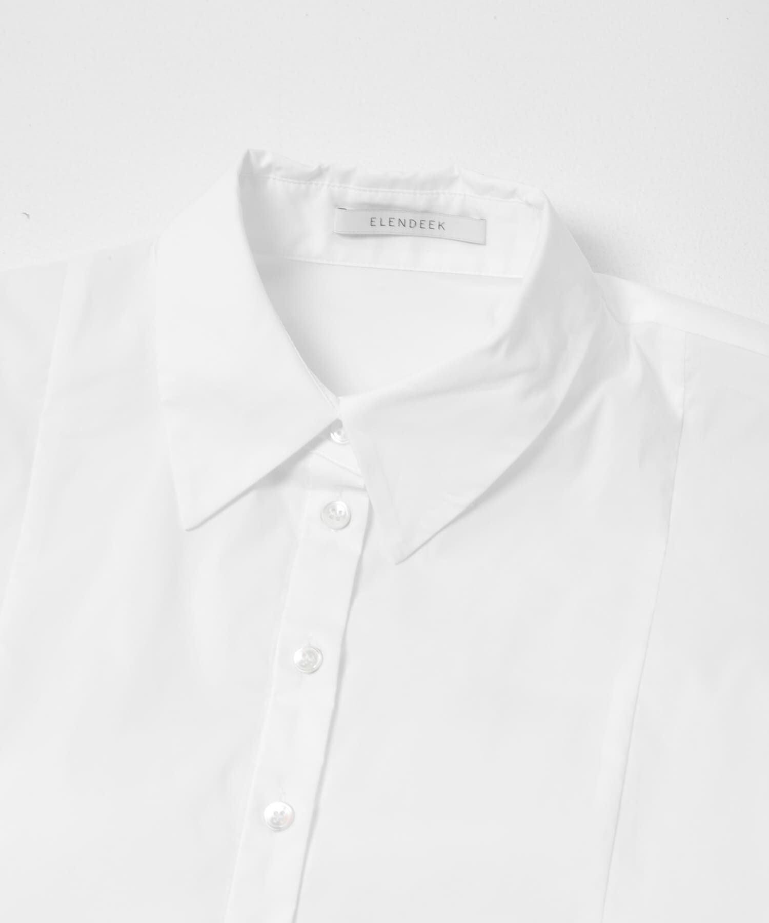 URBAN RESEARCH ROSSO「ELENDEEK　PLEATS LAYERED SHIRTS」|シャツ・ブラウス|