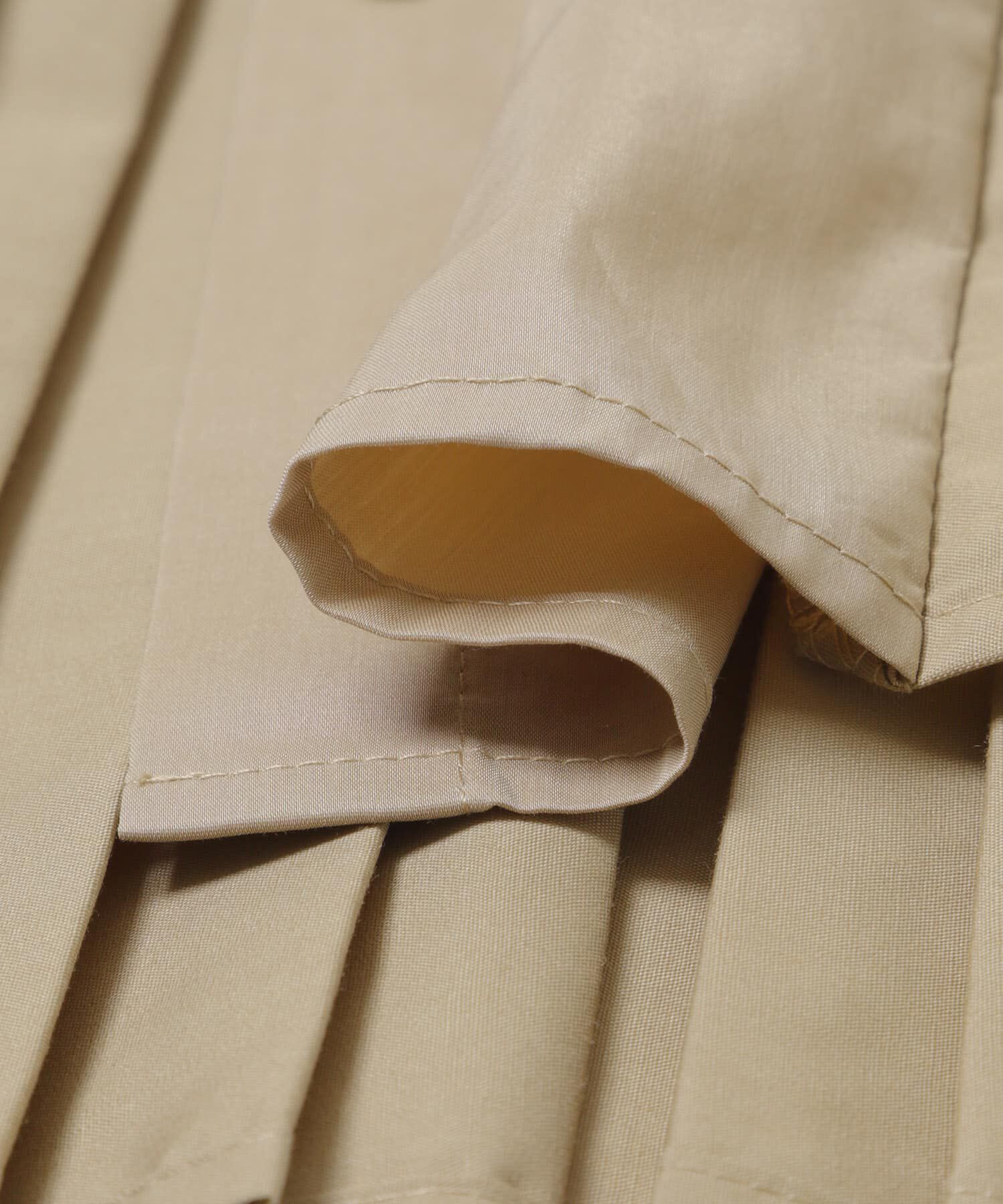 URBAN RESEARCH ROSSO「ELENDEEK　PLEATS LAYERED SHIRTS」|シャツ・ブラウス|