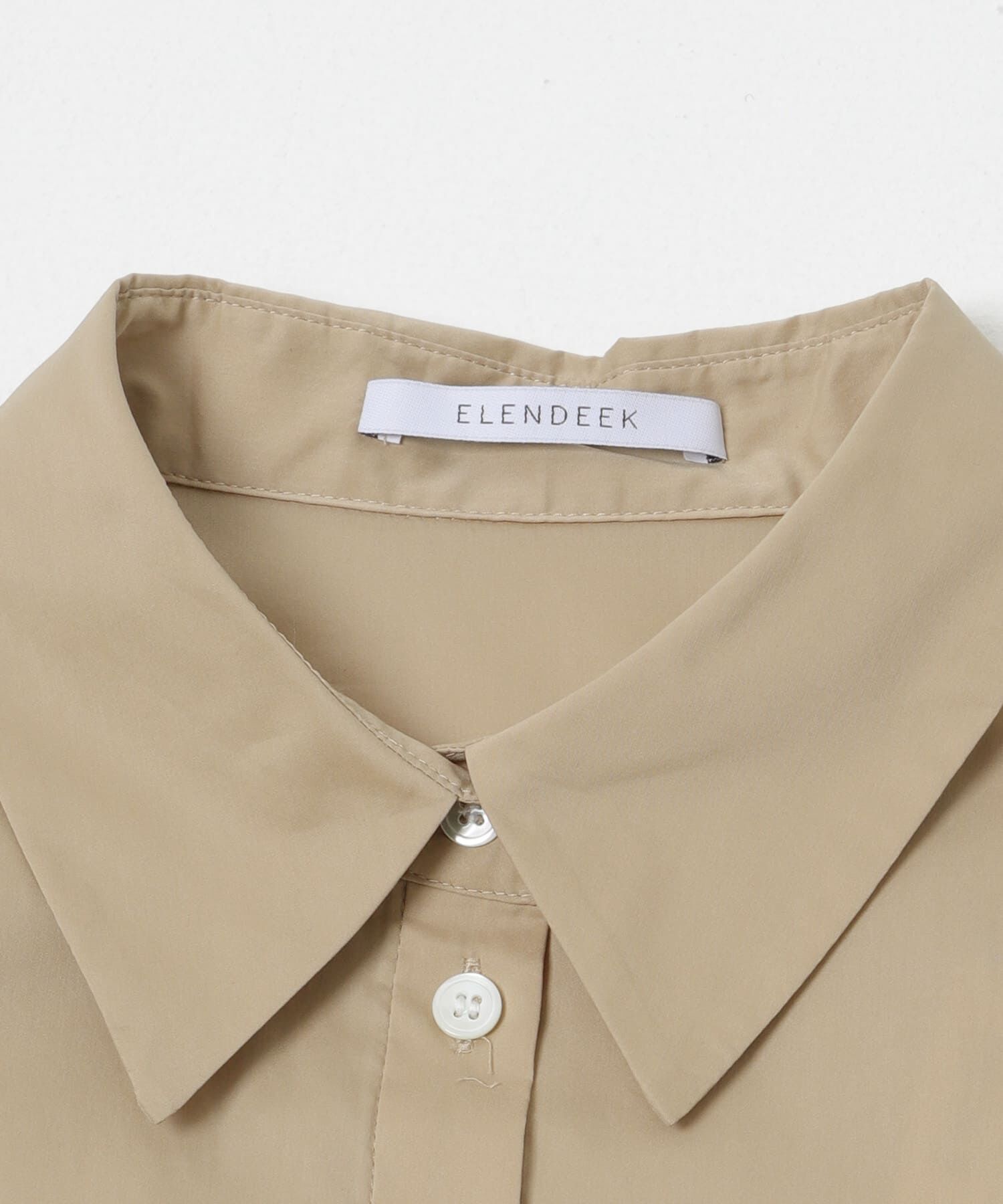 URBAN RESEARCH ROSSO「ELENDEEK　PLEATS LAYERED SHIRTS」|シャツ・ブラウス|