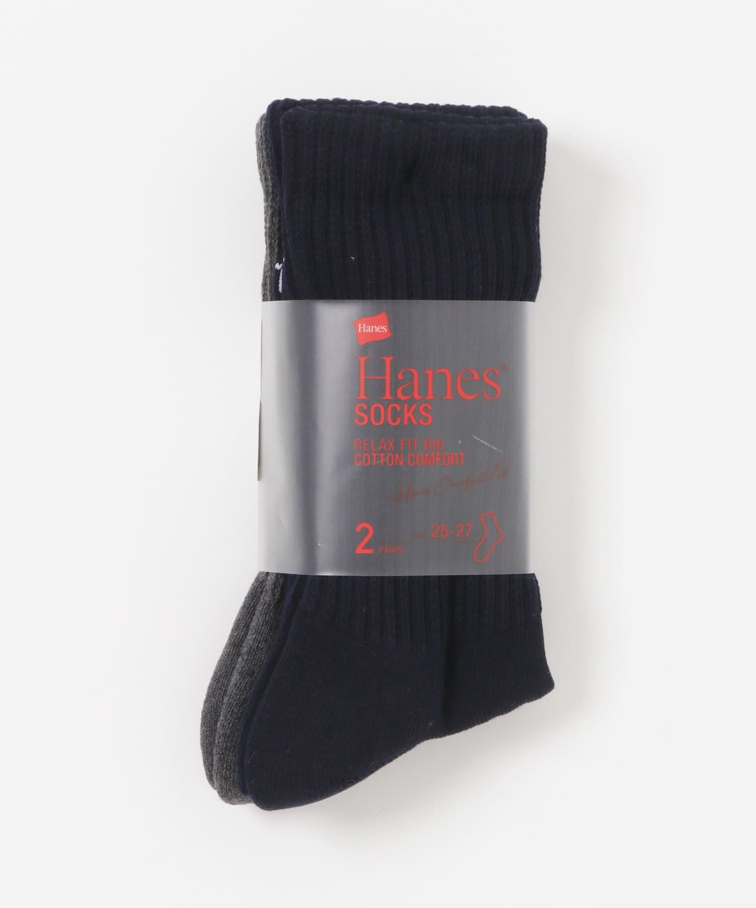 URBAN RESEARCH DOORS「HANES　クルーソックス2P」|ソックス|