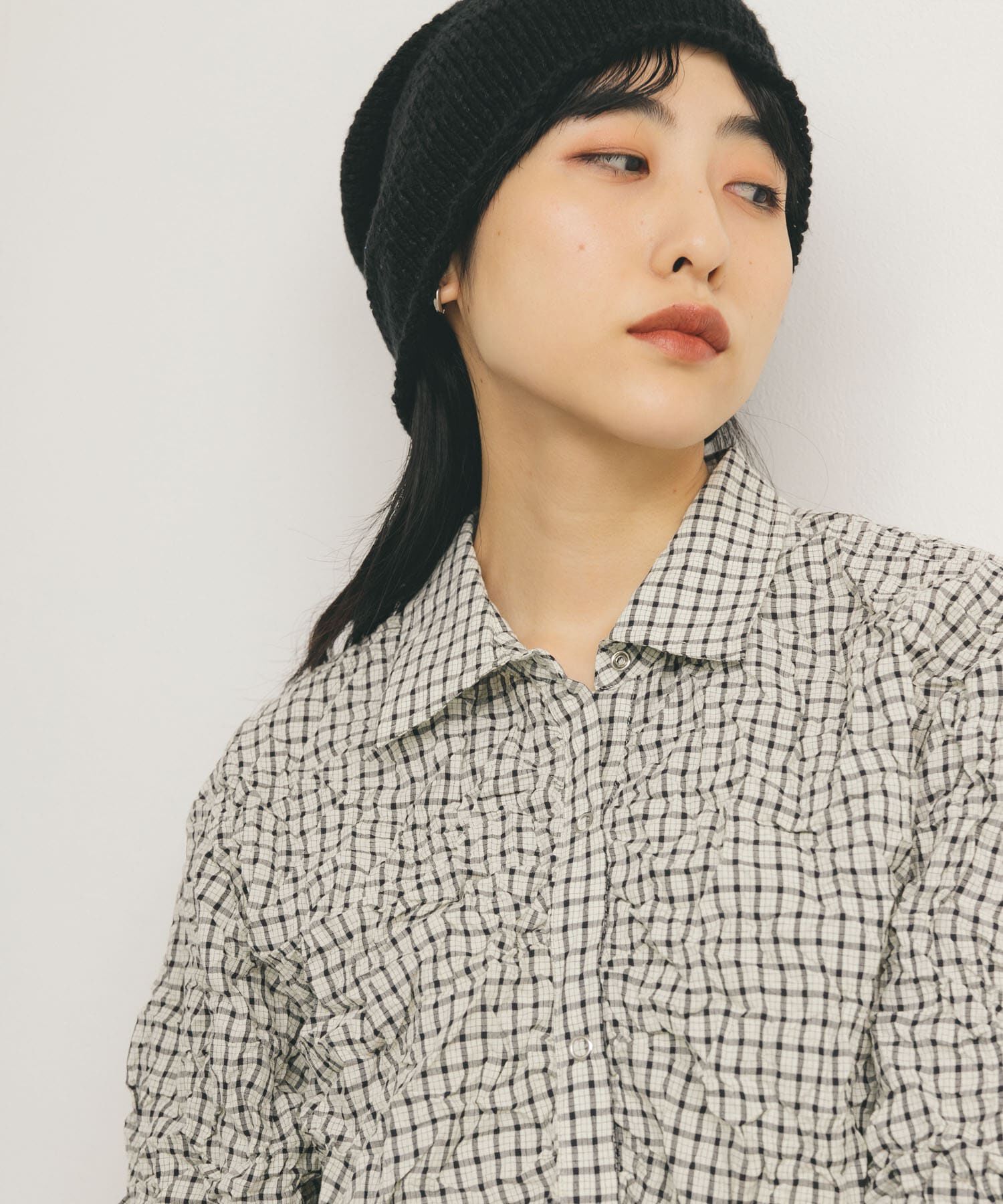  「ワッシャーチェックシャツ」|シャツ・ブラウス|