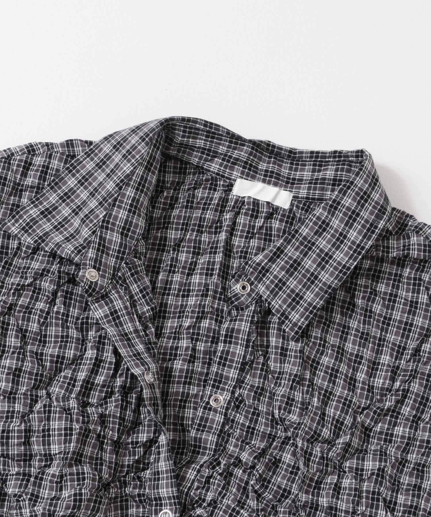  「ワッシャーチェックシャツ」|シャツ・ブラウス|