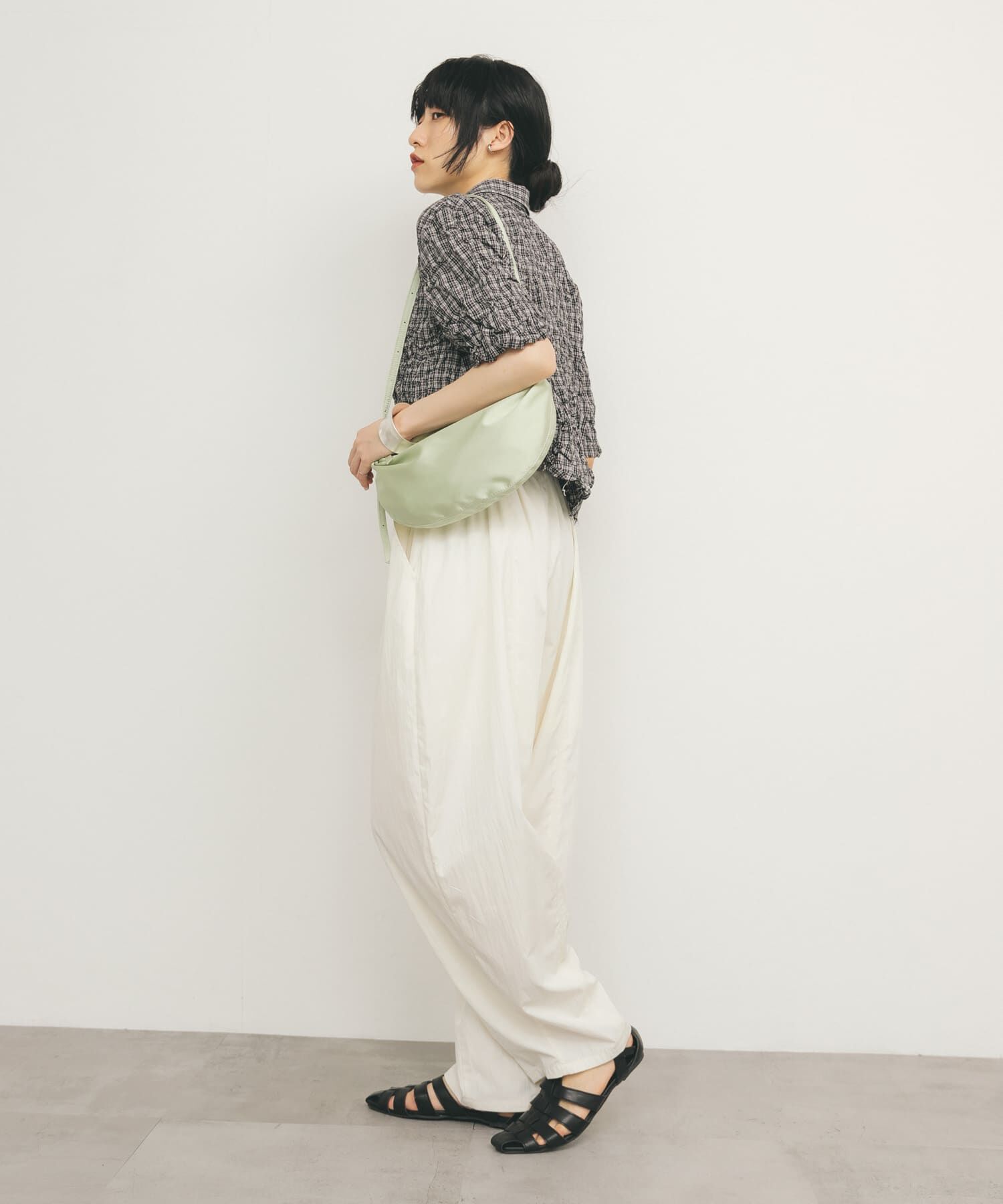  「ワッシャーチェックシャツ」|シャツ・ブラウス|