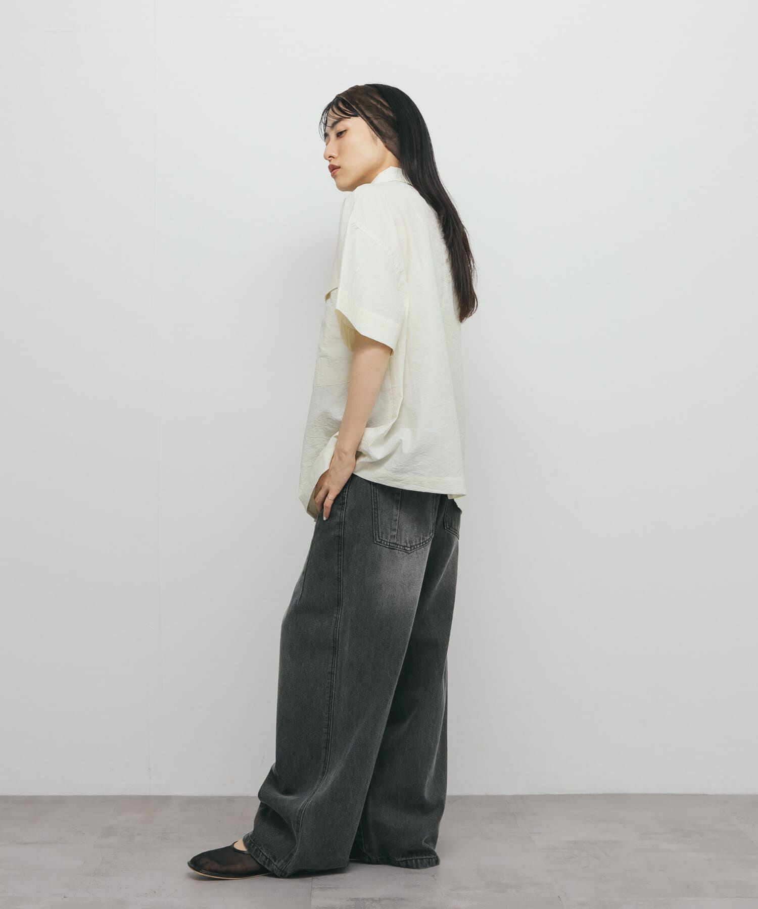  「ポケットデザインルーズシャツ」|シャツ・ブラウス|