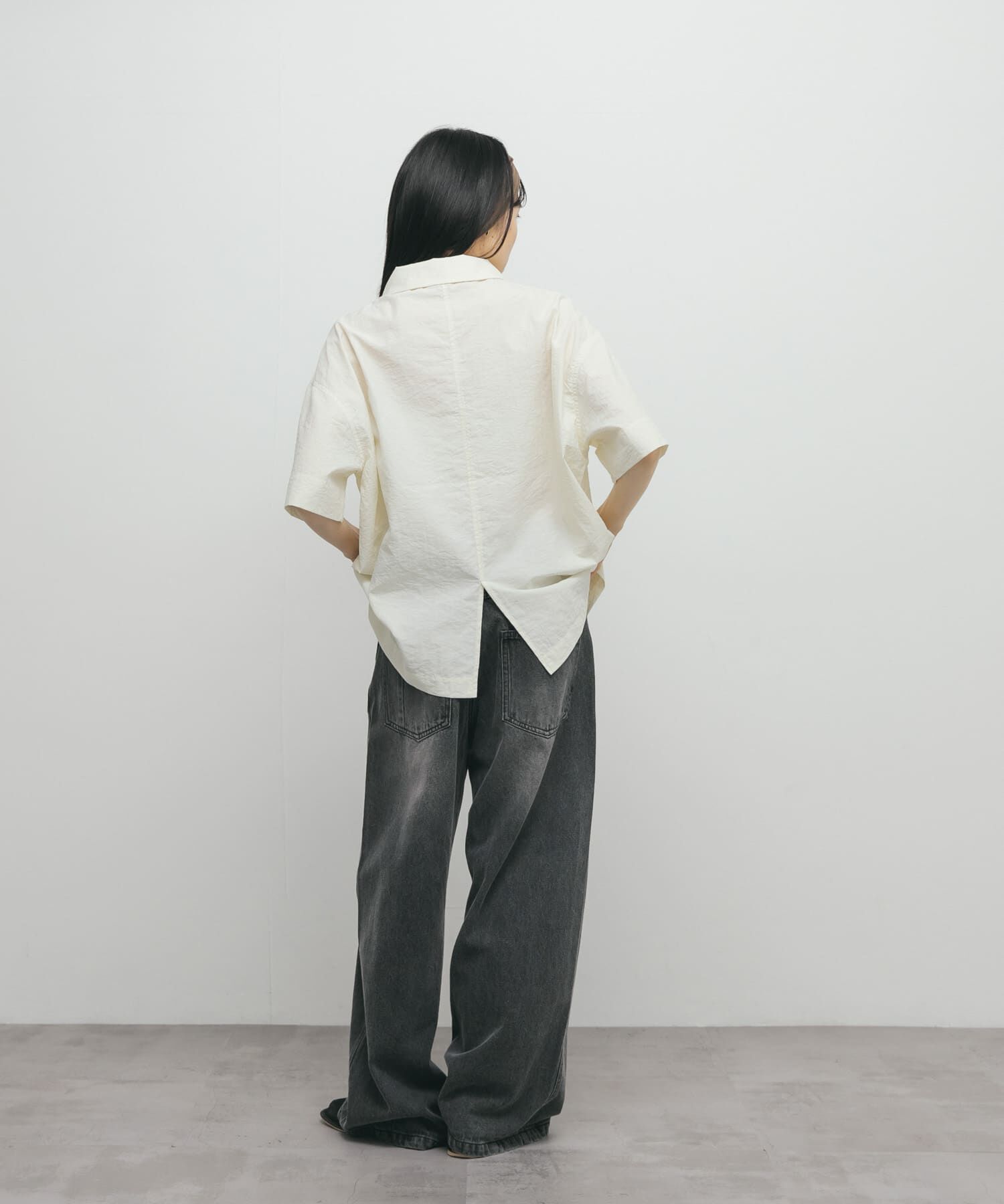  「ポケットデザインルーズシャツ」|シャツ・ブラウス|