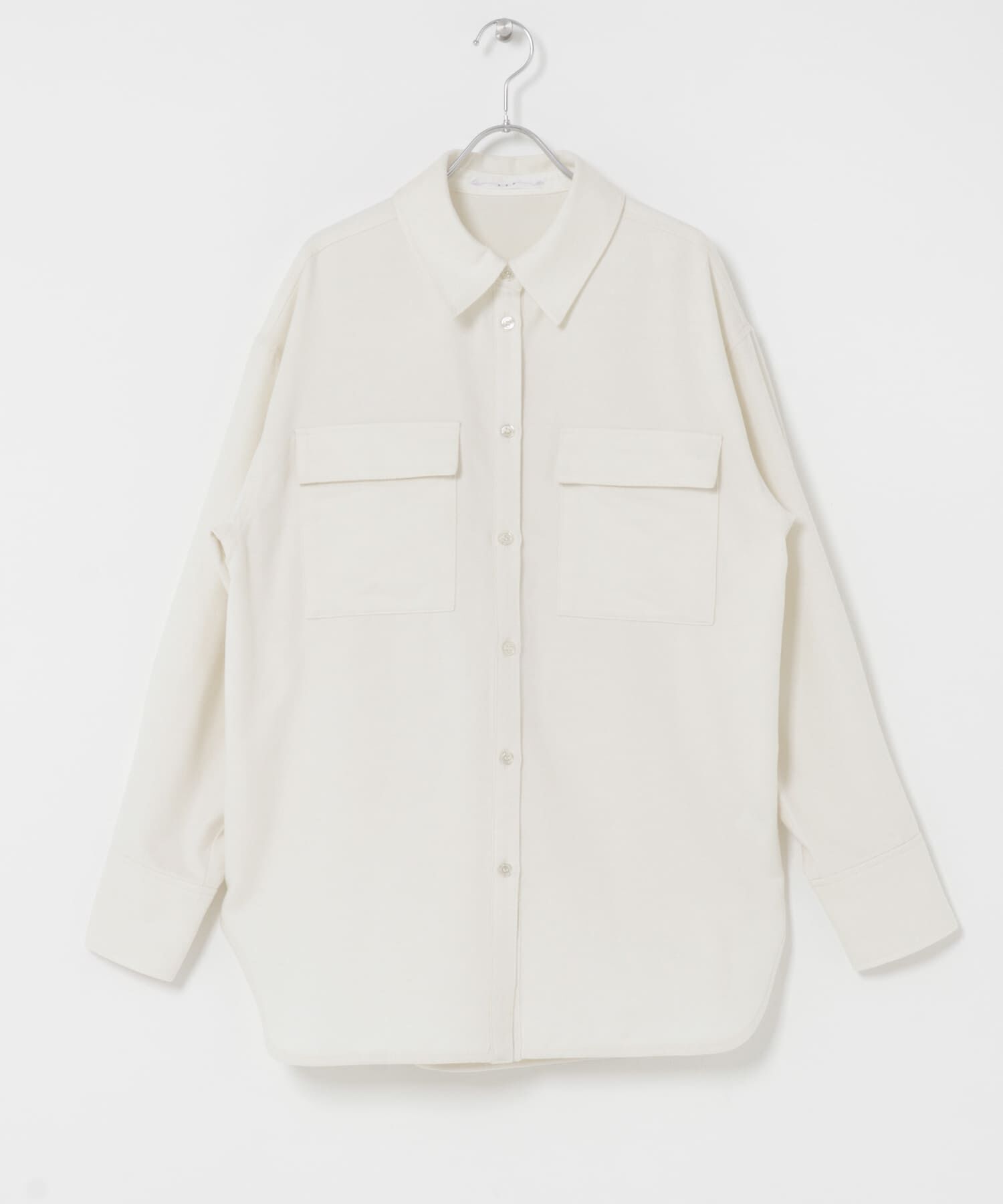  「ウールMIXルーズシャツ」|シャツ・ブラウス|