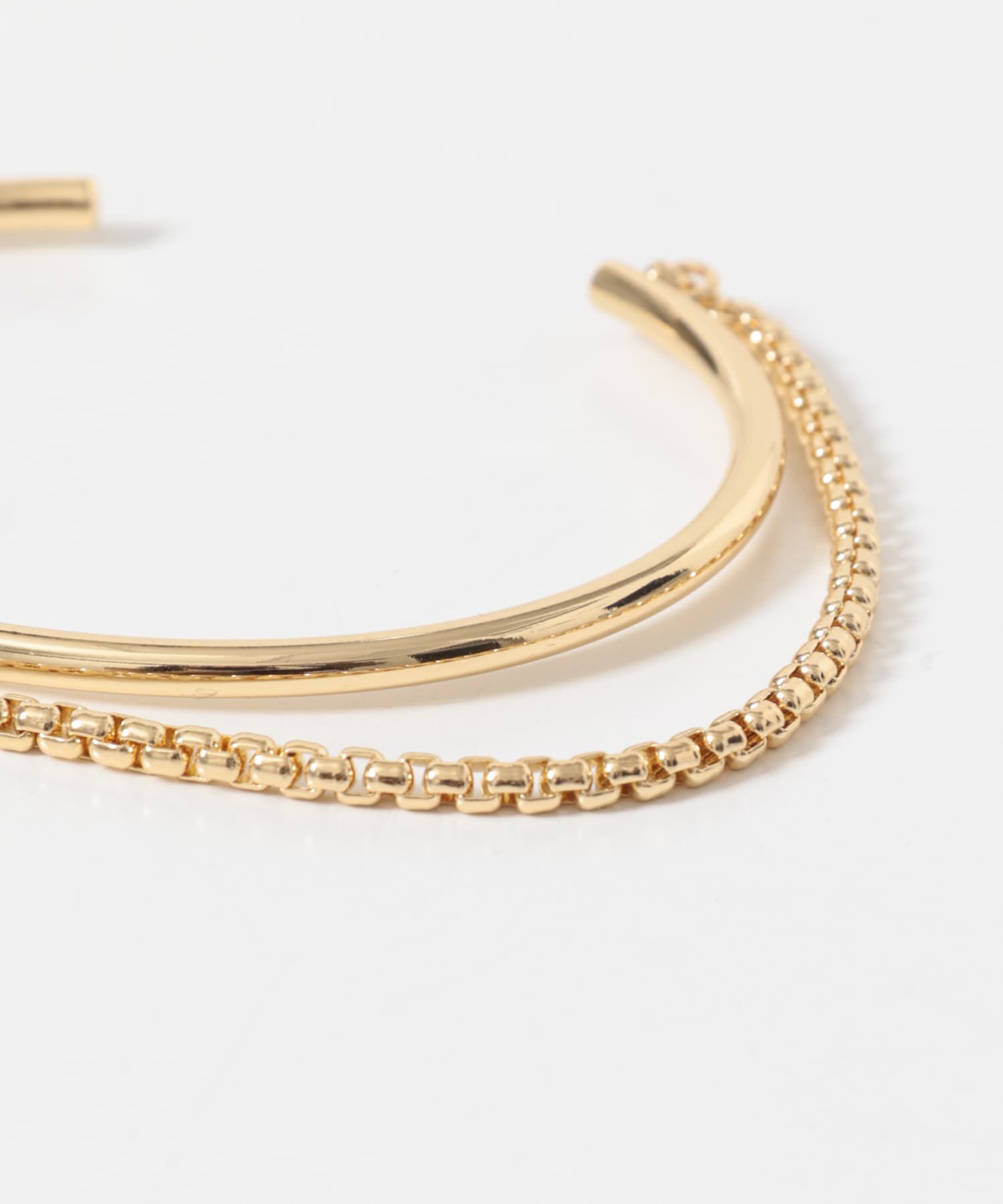  「チェーンコンビバングル」|ブレスレット・バングル|