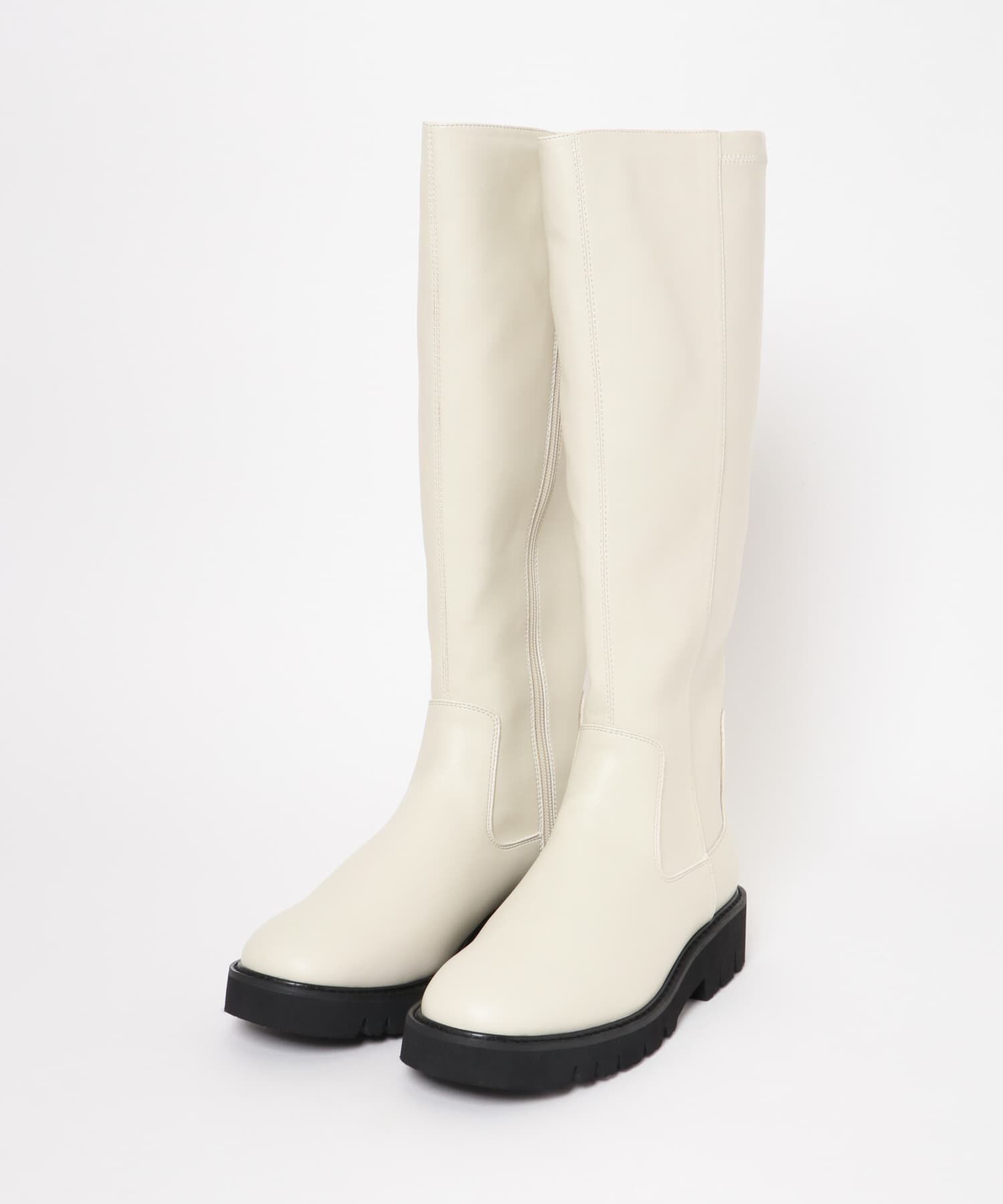 SENSE OF PLACE by URBAN RESEARCH「トラックソールロングブーツ」|ショートブーツ|