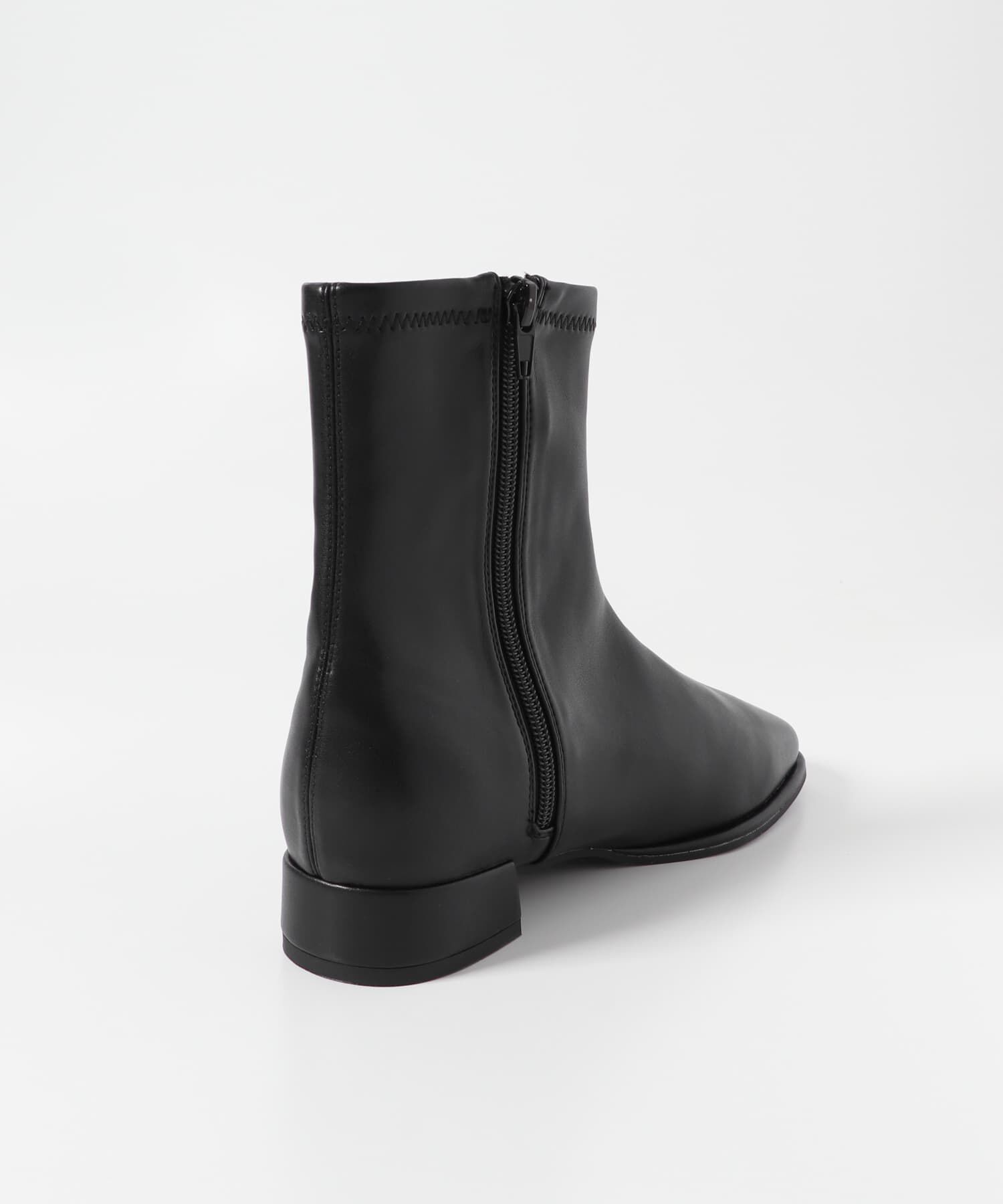 SENSE OF PLACE by URBAN RESEARCH「スクエアトゥセンターシームストレッチローブーツ」|ショートブーツ|