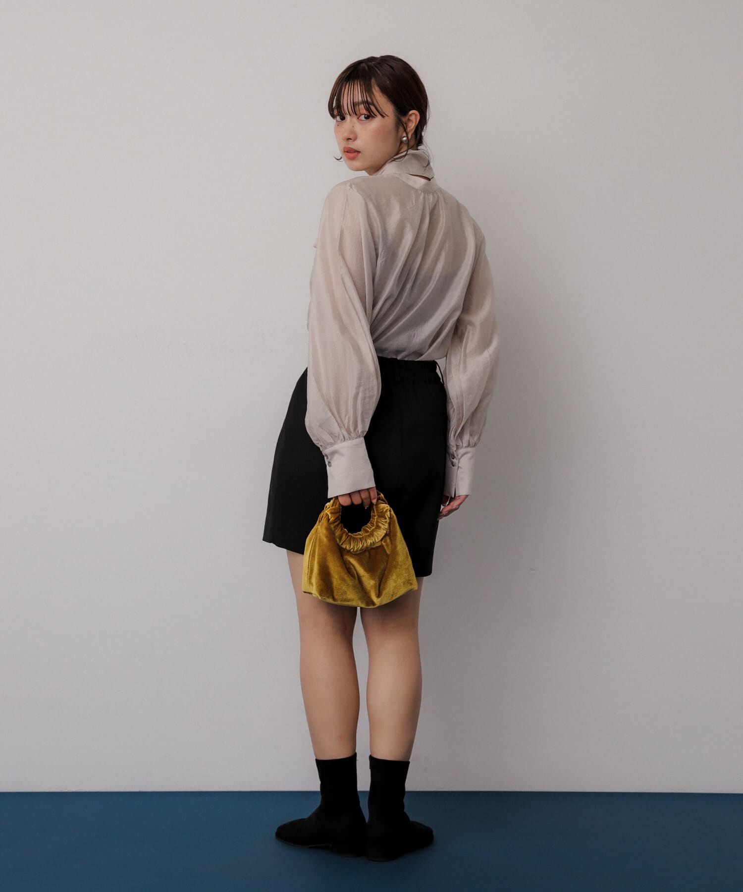 SENSE OF PLACE by URBAN RESEARCH「スクエアトゥセンターシームストレッチローブーツ」|ショートブーツ|