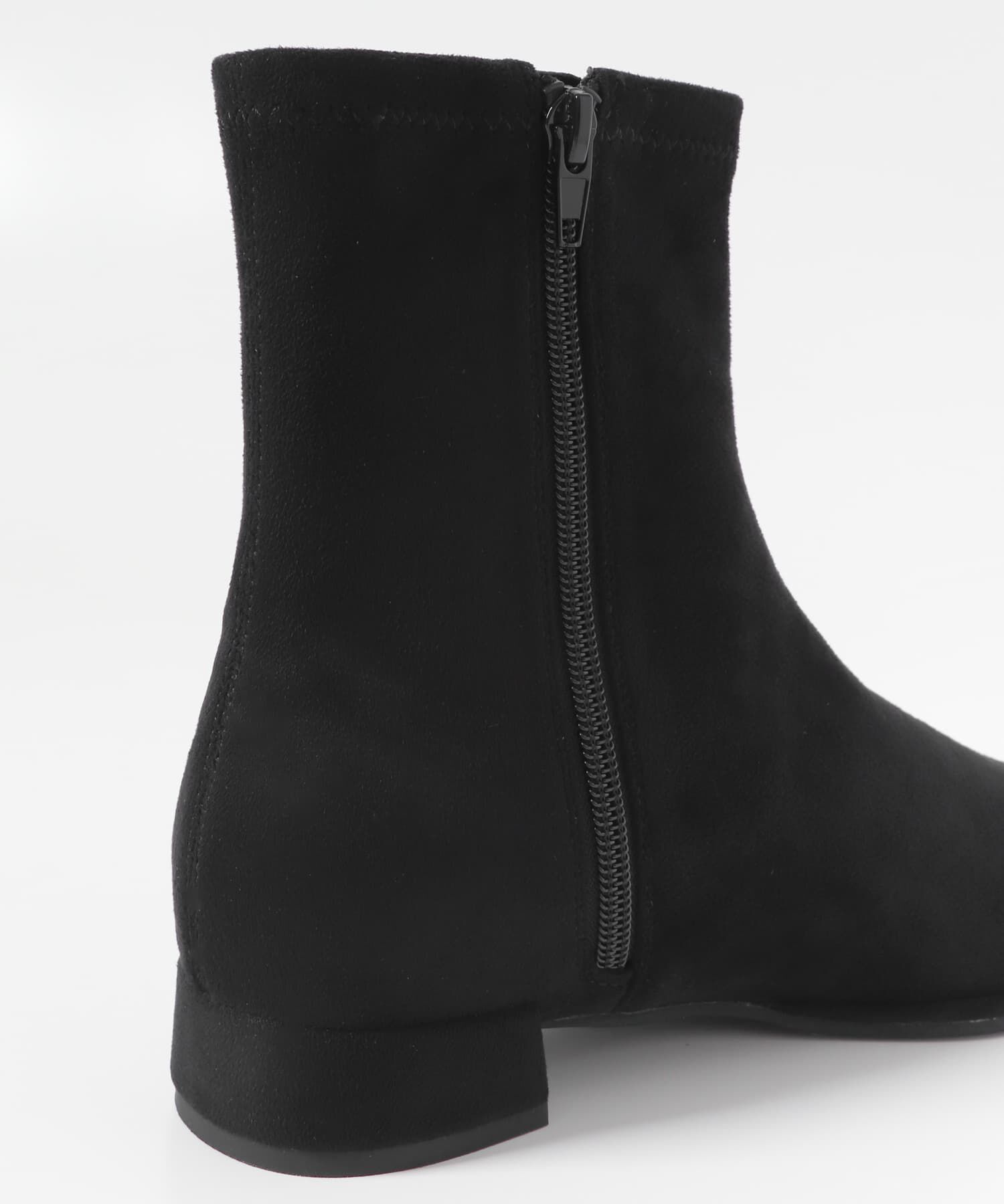 SENSE OF PLACE by URBAN RESEARCH「スクエアトゥセンターシームストレッチローブーツ」|ショートブーツ|