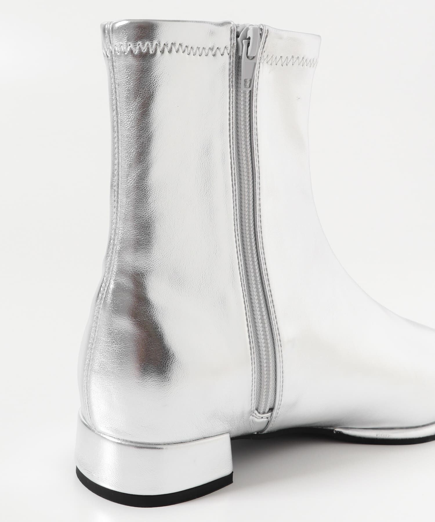 SENSE OF PLACE by URBAN RESEARCH「スクエアトゥセンターシームストレッチローブーツ」|ショートブーツ|