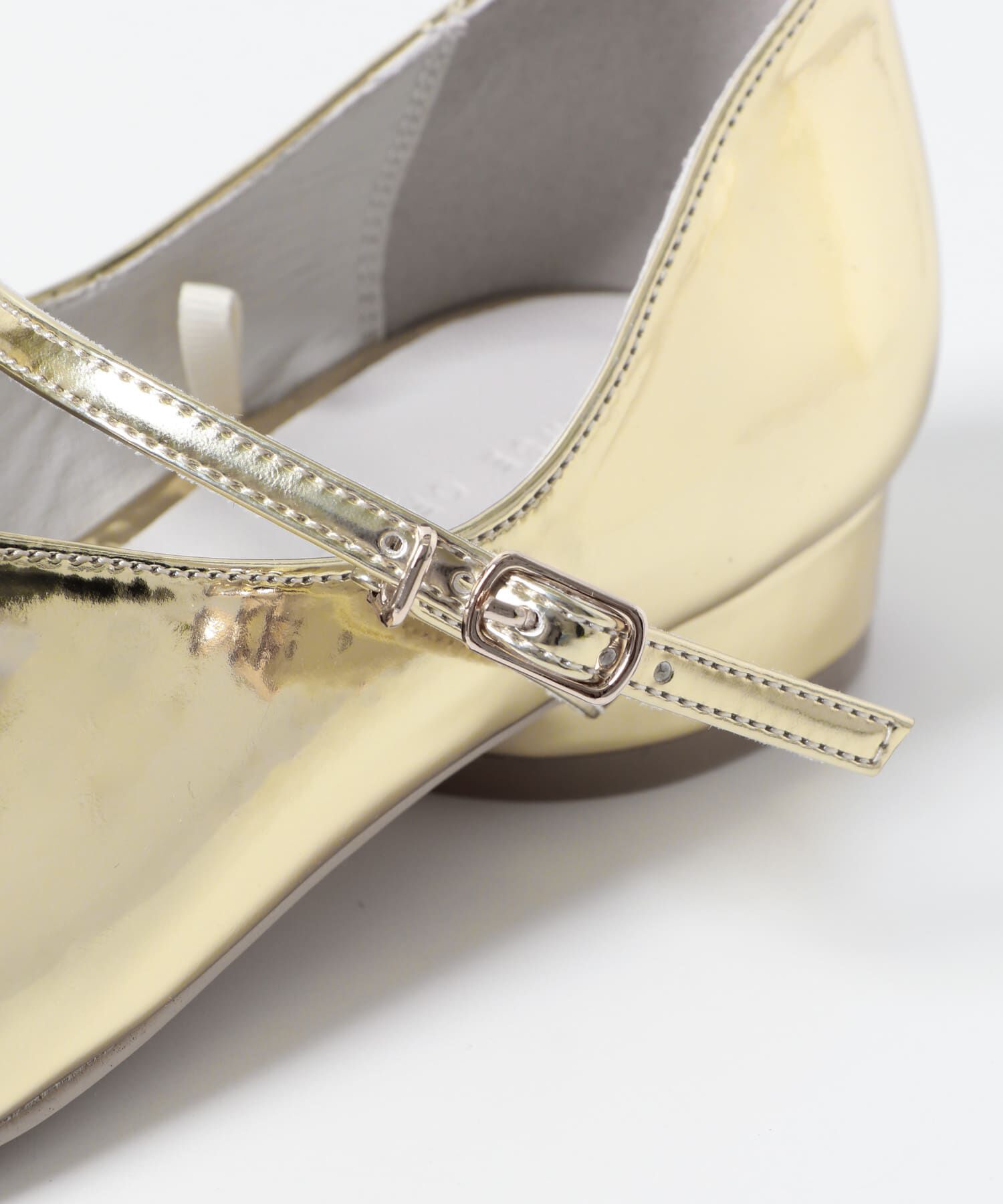 SENSE OF PLACE by URBAN RESEARCH「メタリックポインテッドシューズ」|パンプス|