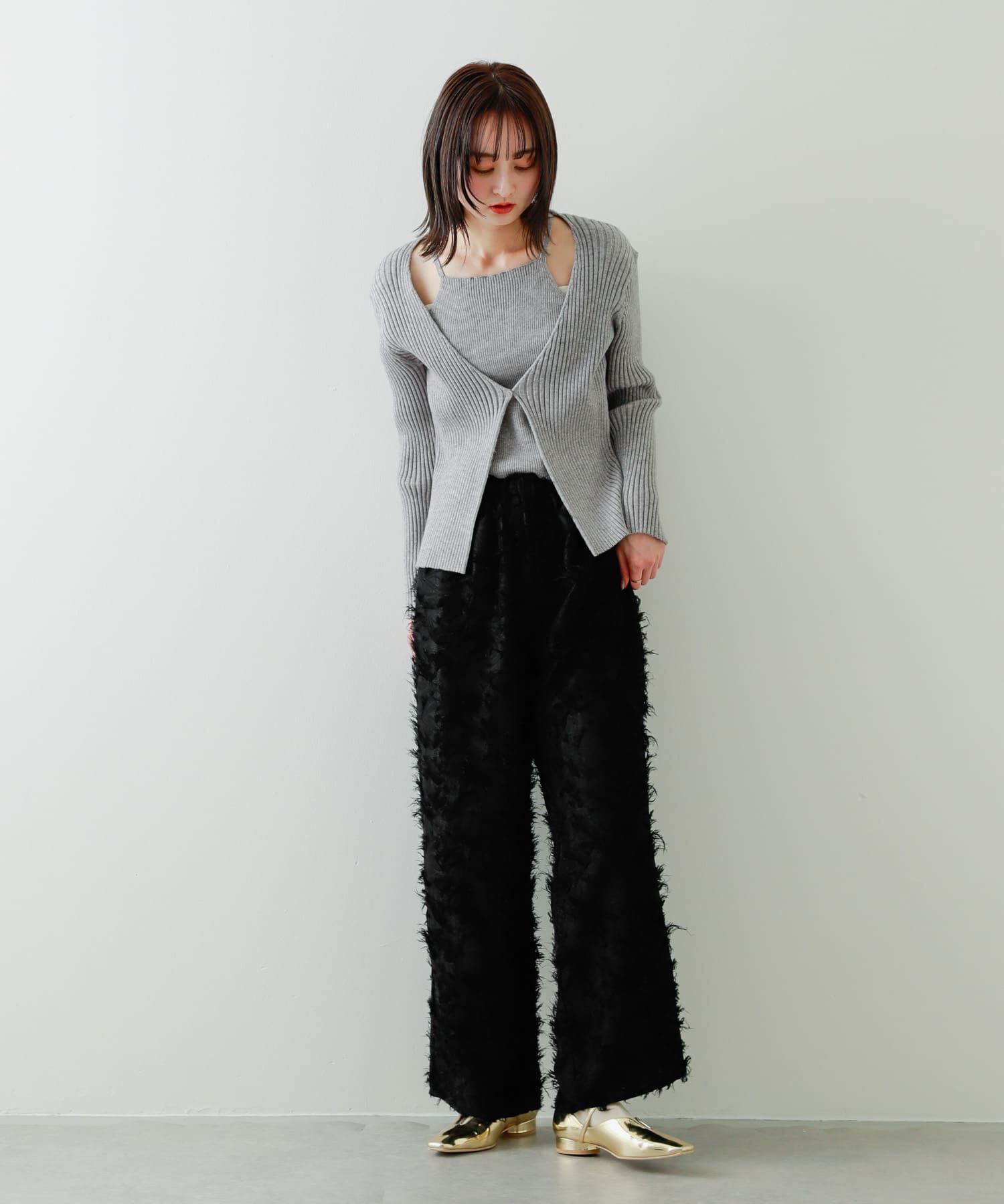 SENSE OF PLACE by URBAN RESEARCH「メタリックポインテッドシューズ」|パンプス|