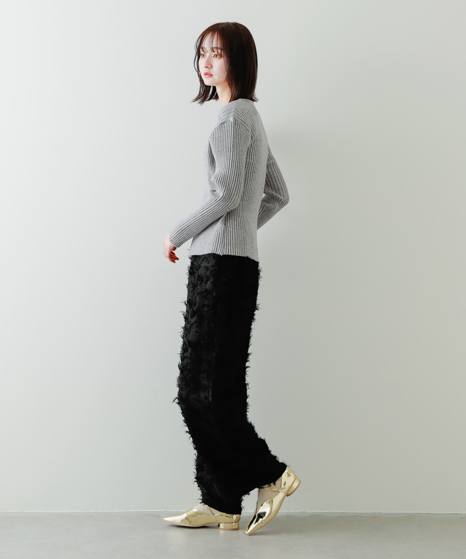 SENSE OF PLACE by URBAN RESEARCH「メタリックポインテッドシューズ」|パンプス|