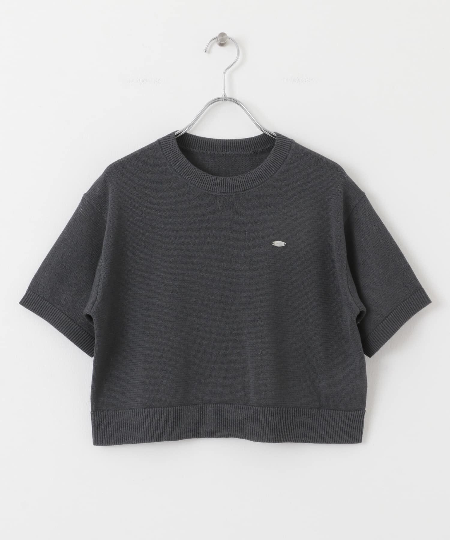 SENSE OF PLACE by URBAN RESEARCH「クルーネッククロップドセーター」|ニット・セーター|