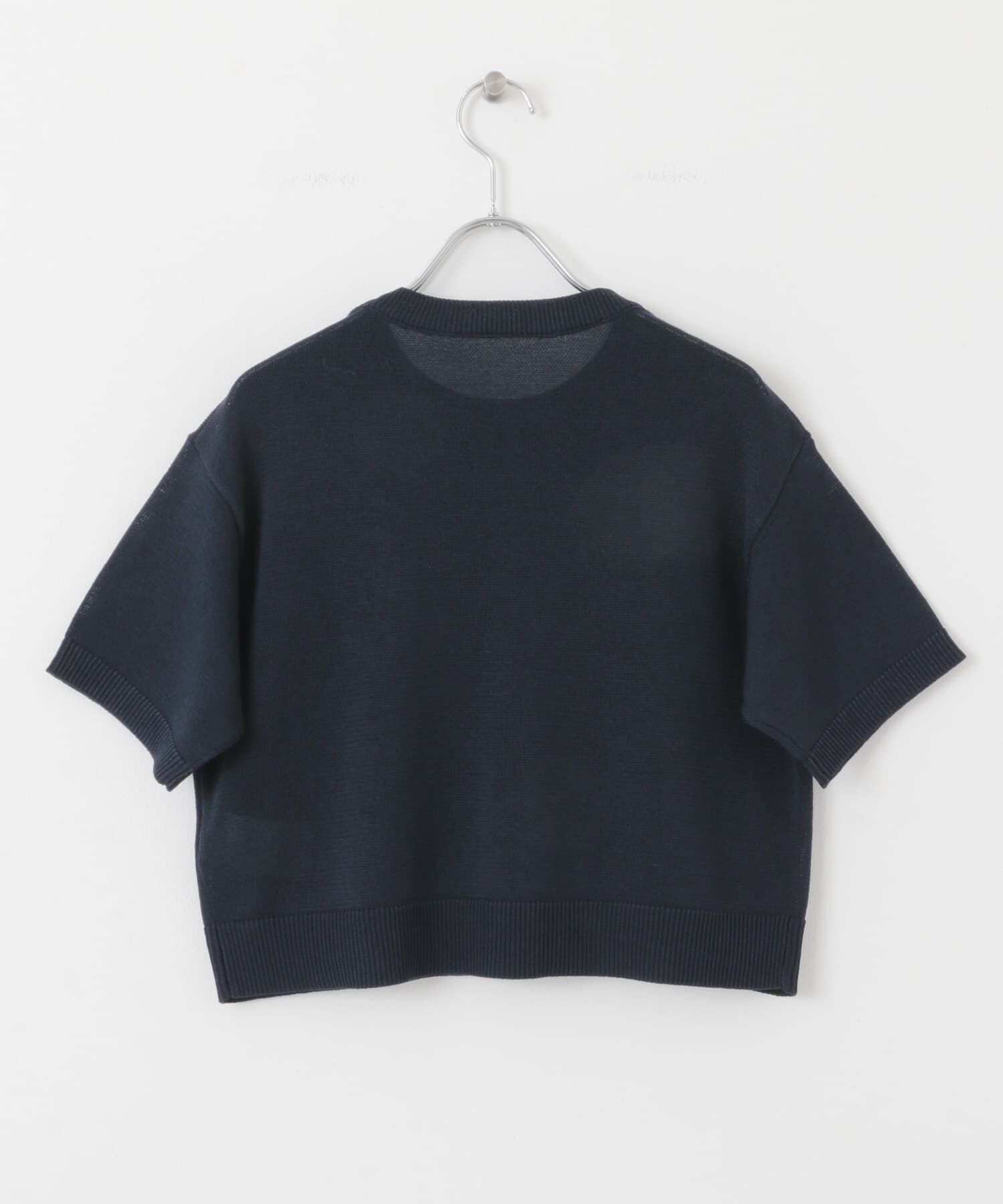 SENSE OF PLACE by URBAN RESEARCH「クルーネッククロップドセーター」|ニット・セーター|