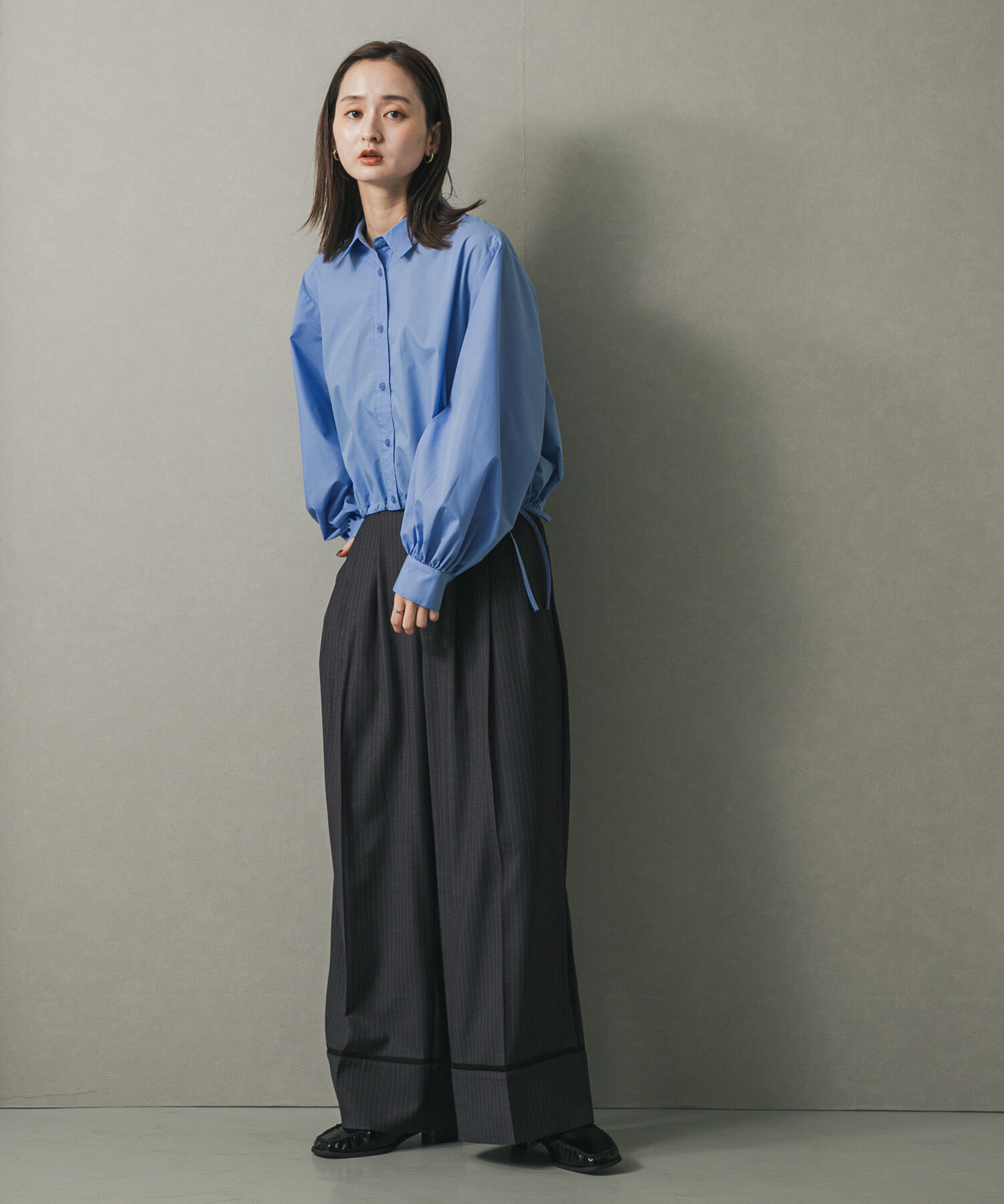 SENSE OF PLACE by URBAN RESEARCH「メタリックギャザーローファー」|ローファー|