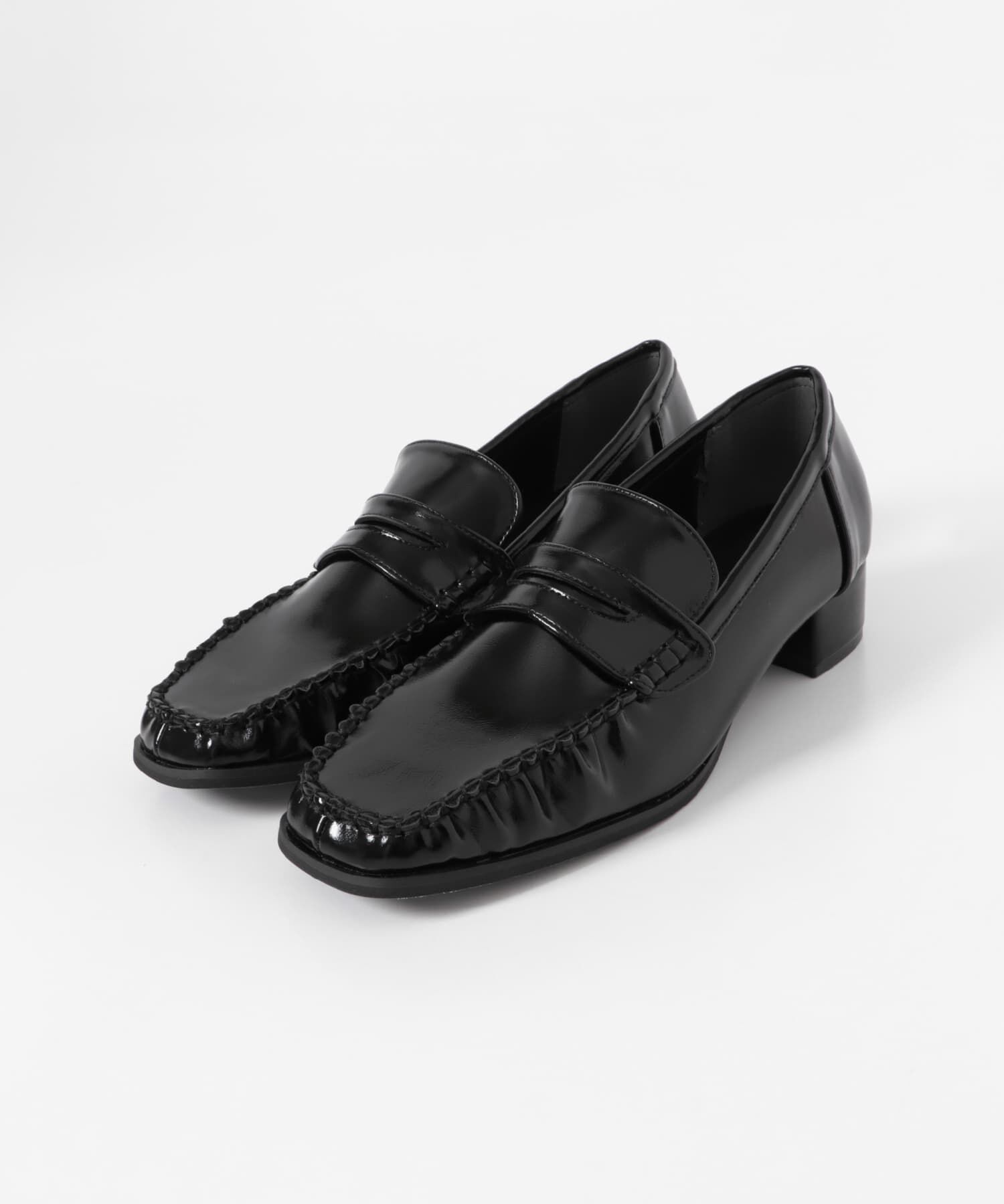 SENSE OF PLACE by URBAN RESEARCH「メタリックギャザーローファー」|ローファー|