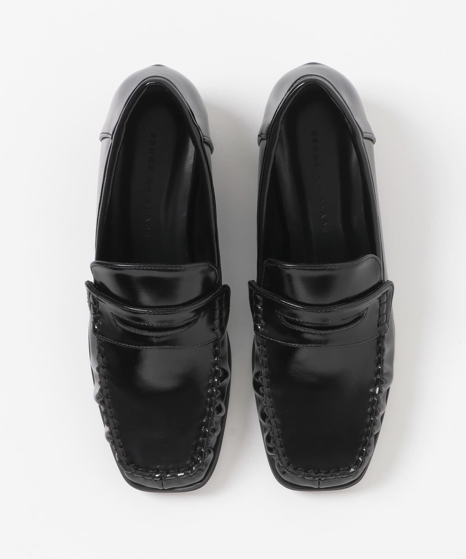 SENSE OF PLACE by URBAN RESEARCH「メタリックギャザーローファー」|ローファー|