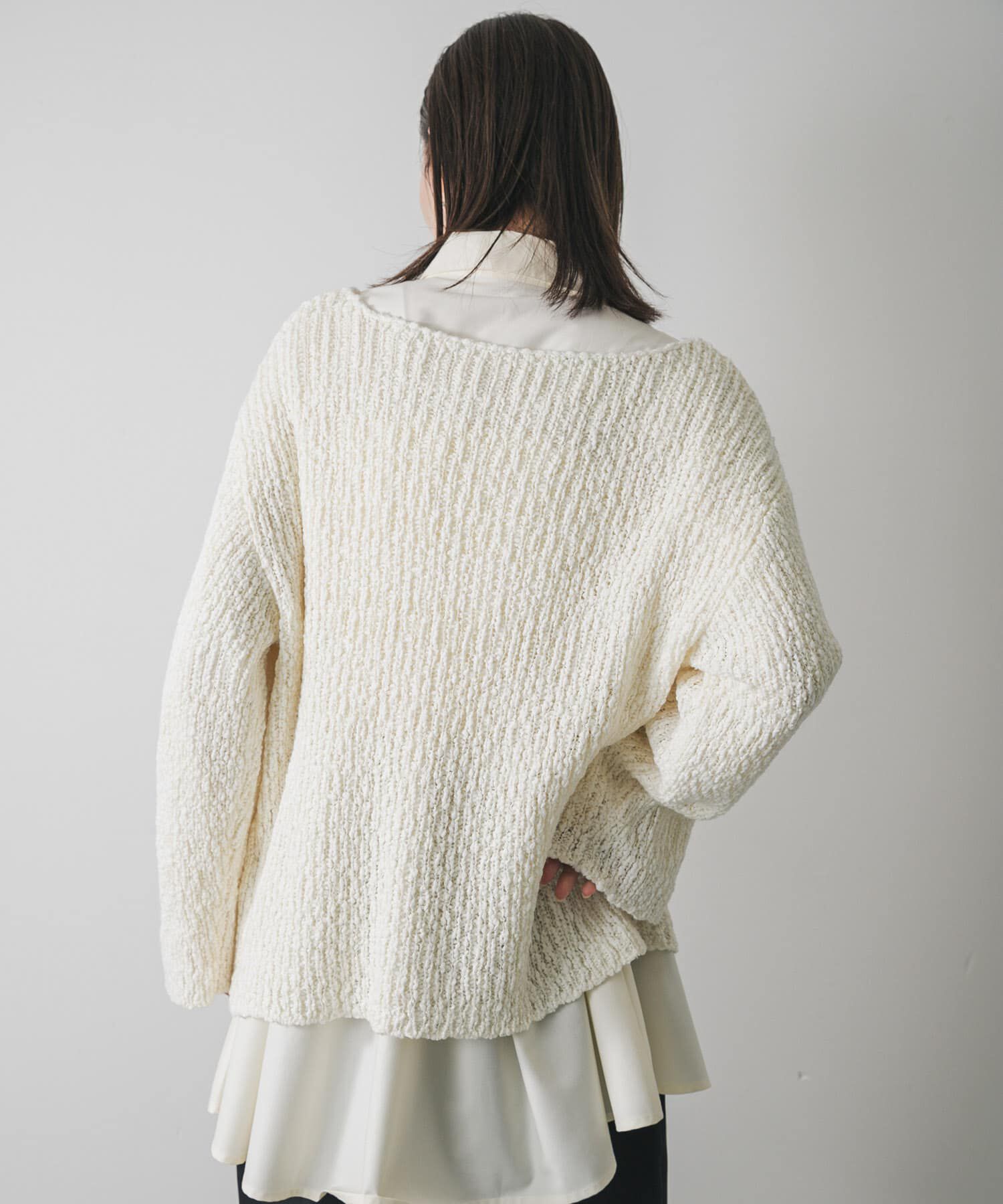 SENSE OF PLACE by URBAN RESEARCH「ポコポコルーズセーター」|ニット・セーター|