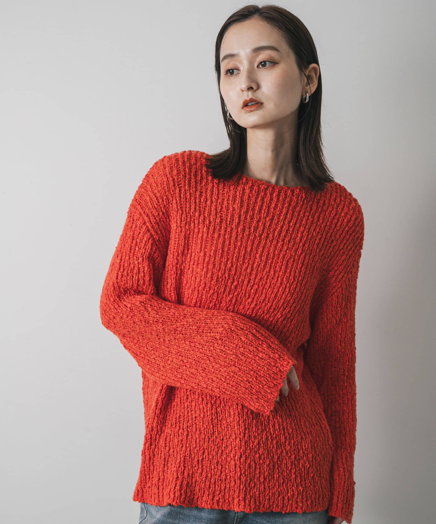 SENSE OF PLACE by URBAN RESEARCH「ポコポコルーズセーター」|ニット・セーター|