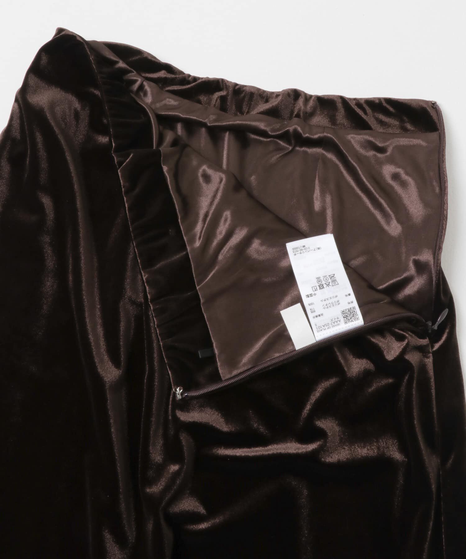 SENSE OF PLACE by URBAN RESEARCH「『TALLサイズ/WEB限定』ベロアナロースカート」|スカート|