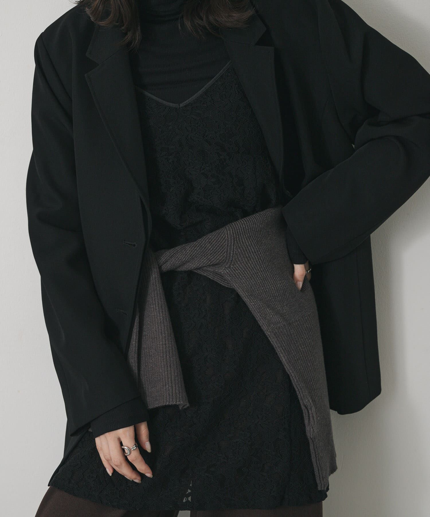 SENSE OF PLACE by URBAN RESEARCH「レースキャミチュニック」|キャミソール|