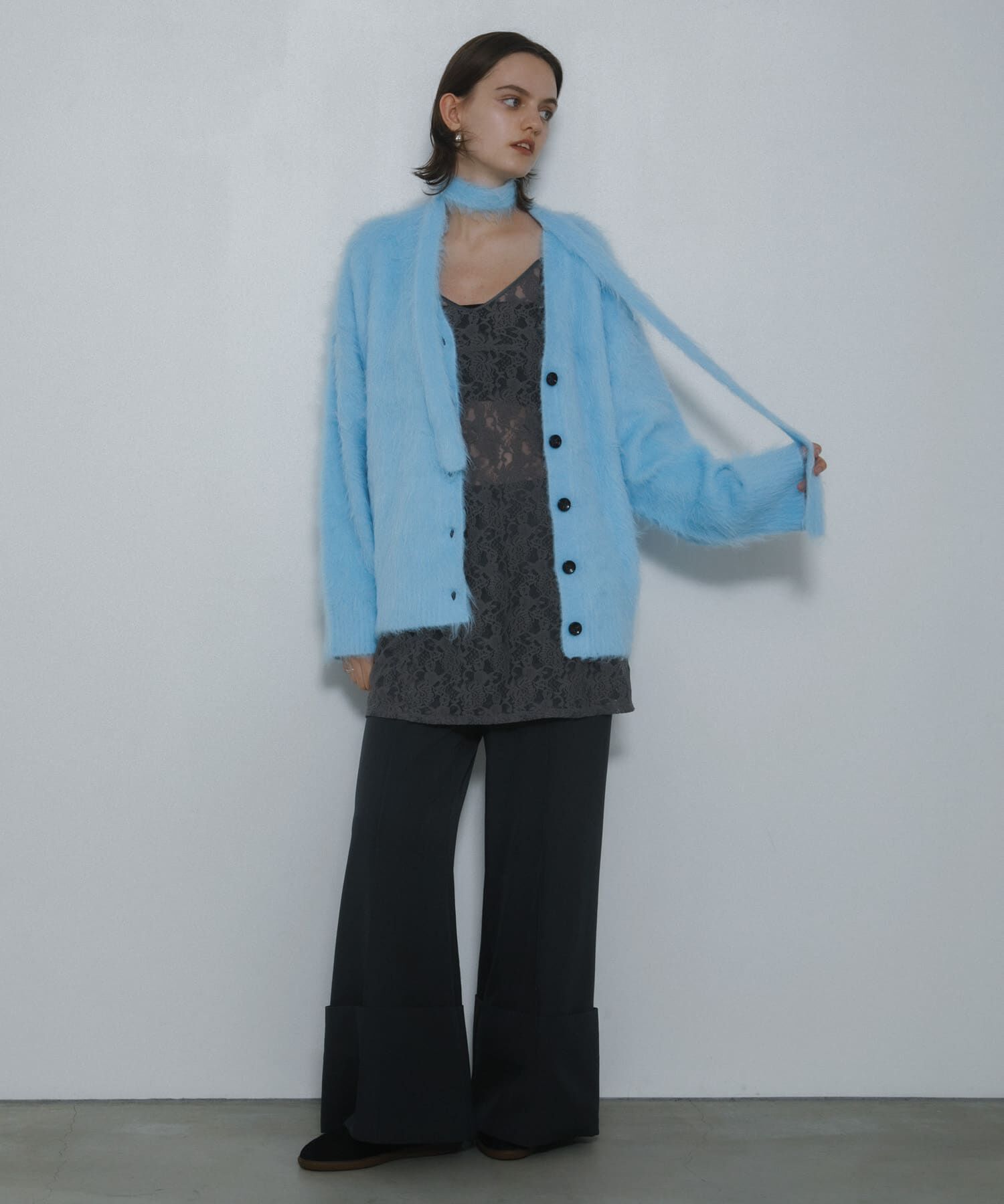 SENSE OF PLACE by URBAN RESEARCH「レースキャミチュニック」|キャミソール|