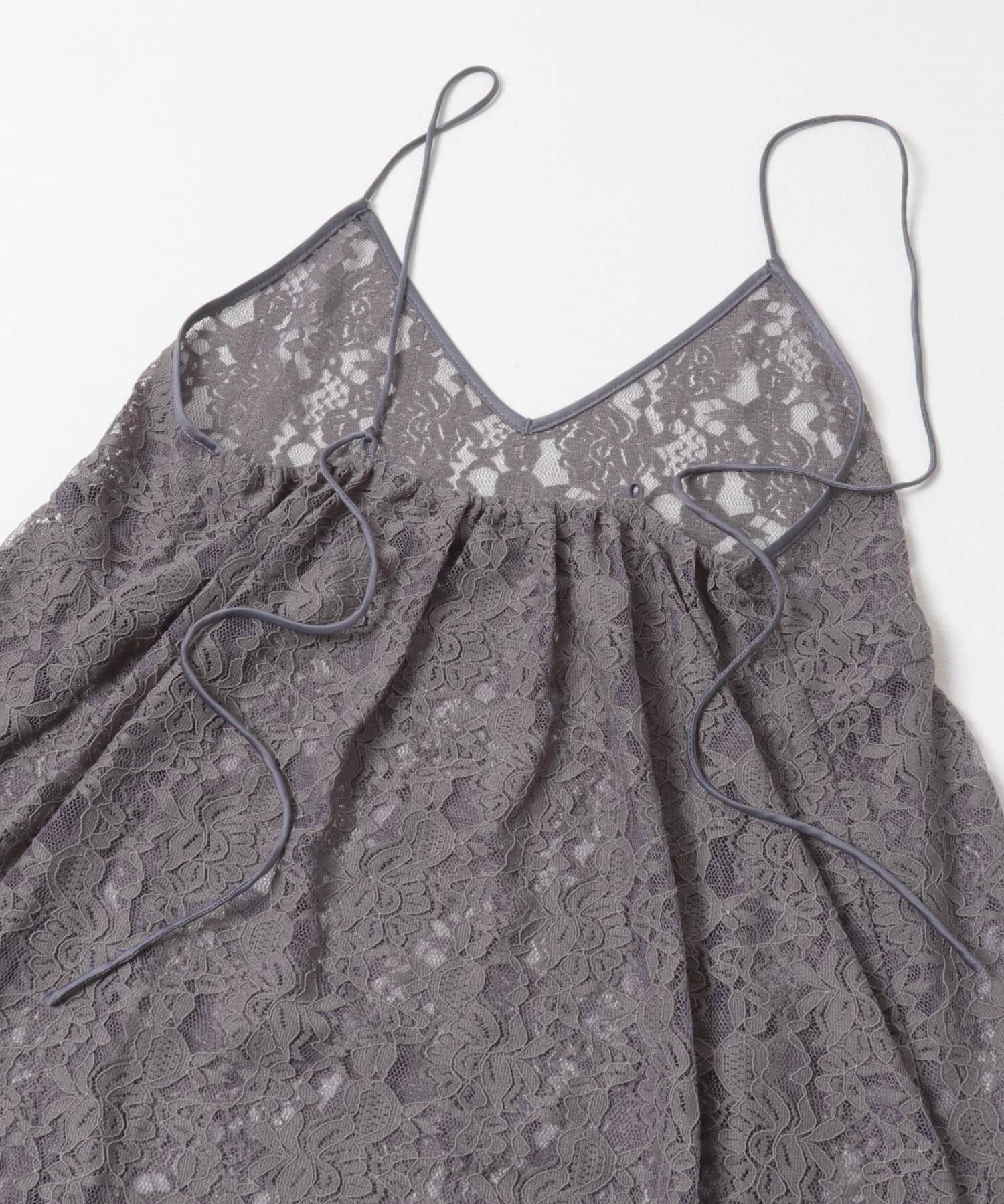 SENSE OF PLACE by URBAN RESEARCH「レースキャミチュニック」|キャミソール|